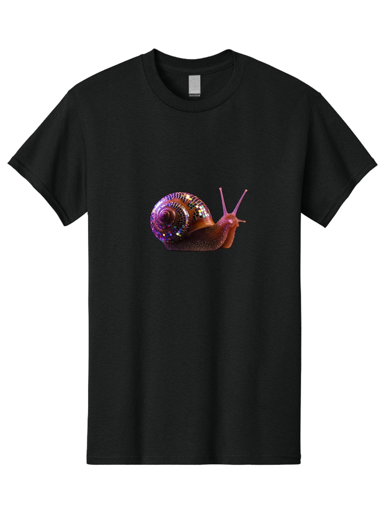 Disco-Snail-3 Men'S Graphic Tee, 100% Cotton, Comfortable Casual Summer Wear, Machine Washable, Vintage Camera, Old Camera, Antique Camera, Black Camera, Classic Photography, Photography Equipment, Nostalgic Device, Film Camera, Camera Art Bam288 10