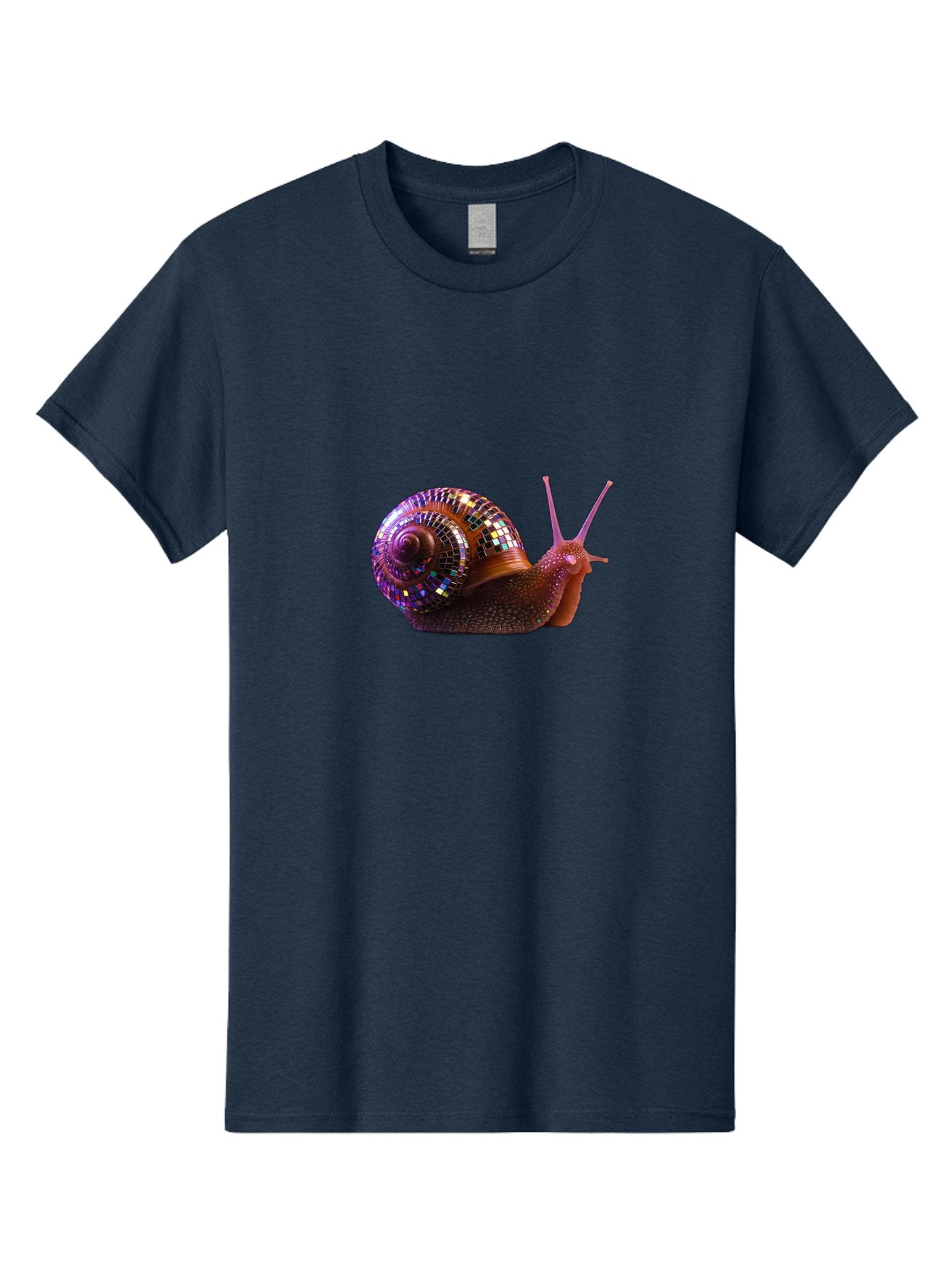 Disco-Snail-3 Men'S Graphic Tee, 100% Cotton, Comfortable Casual Summer Wear, Machine Washable, Vintage Camera, Old Camera, Antique Camera, Black Camera, Classic Photography, Photography Equipment, Nostalgic Device, Film Camera, Camera Art Bam288 6