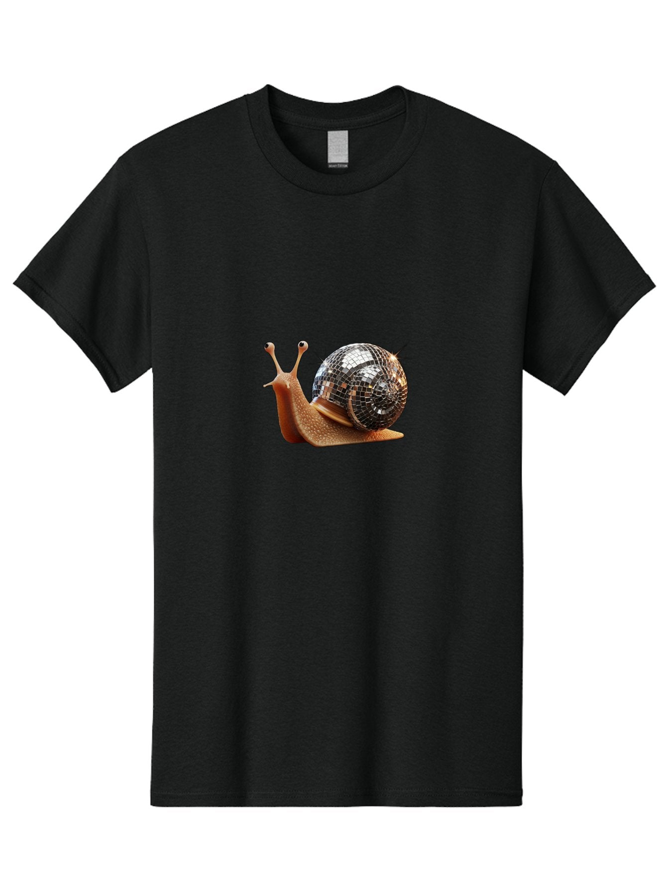Disco-Snail-4 Men'S Graphic Tee, 100% Cotton, Comfortable Casual Summer Wear, Machine Washable, Vintage Camera, Old Camera, Antique Camera, Black Camera, Classic Photography, Photography Equipment, Nostalgic Device, Film Camera, Camera Art Bam289 10