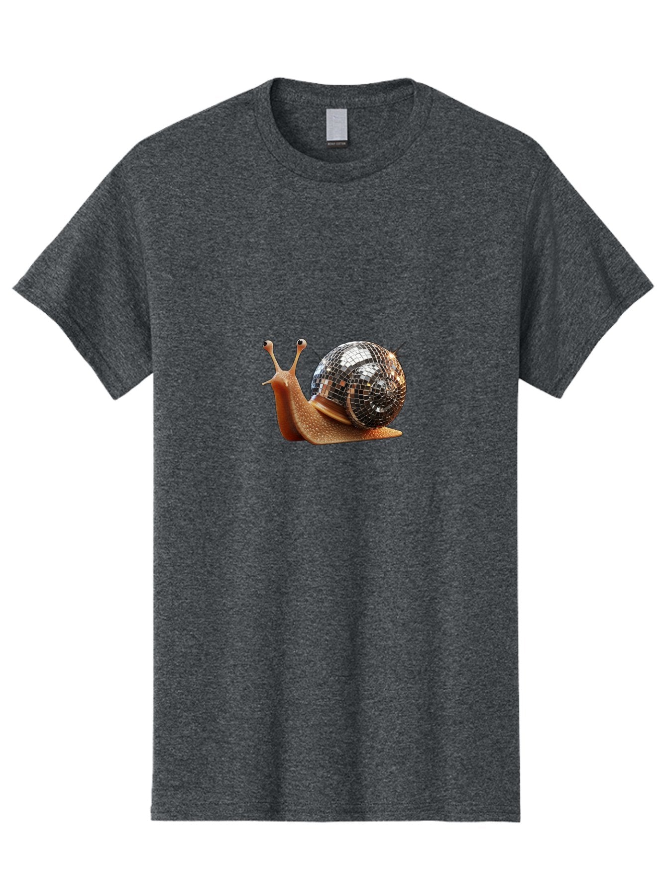 Disco-Snail-4 Men'S Graphic Tee, 100% Cotton, Comfortable Casual Summer Wear, Machine Washable, Vintage Camera, Old Camera, Antique Camera, Black Camera, Classic Photography, Photography Equipment, Nostalgic Device, Film Camera, Camera Art Bam289 5