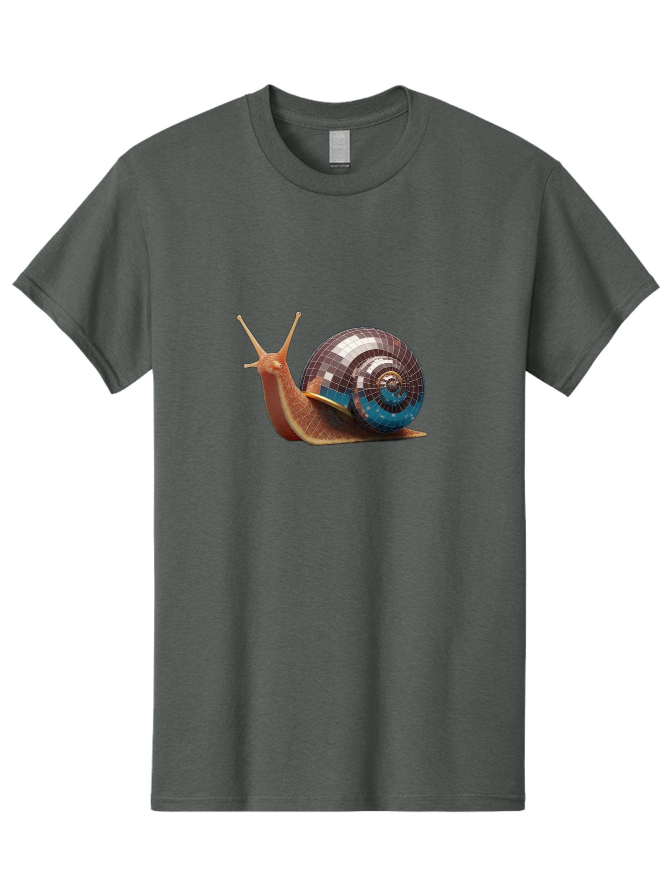 Disco-Snail-5 Men'S Graphic Tee, 100% Cotton, Comfortable Casual Summer Wear, Machine Washable, Vintage Camera, Old Camera, Antique Camera, Black Camera, Classic Photography, Photography Equipment, Nostalgic Device, Film Camera, Camera Art Bam290 6
