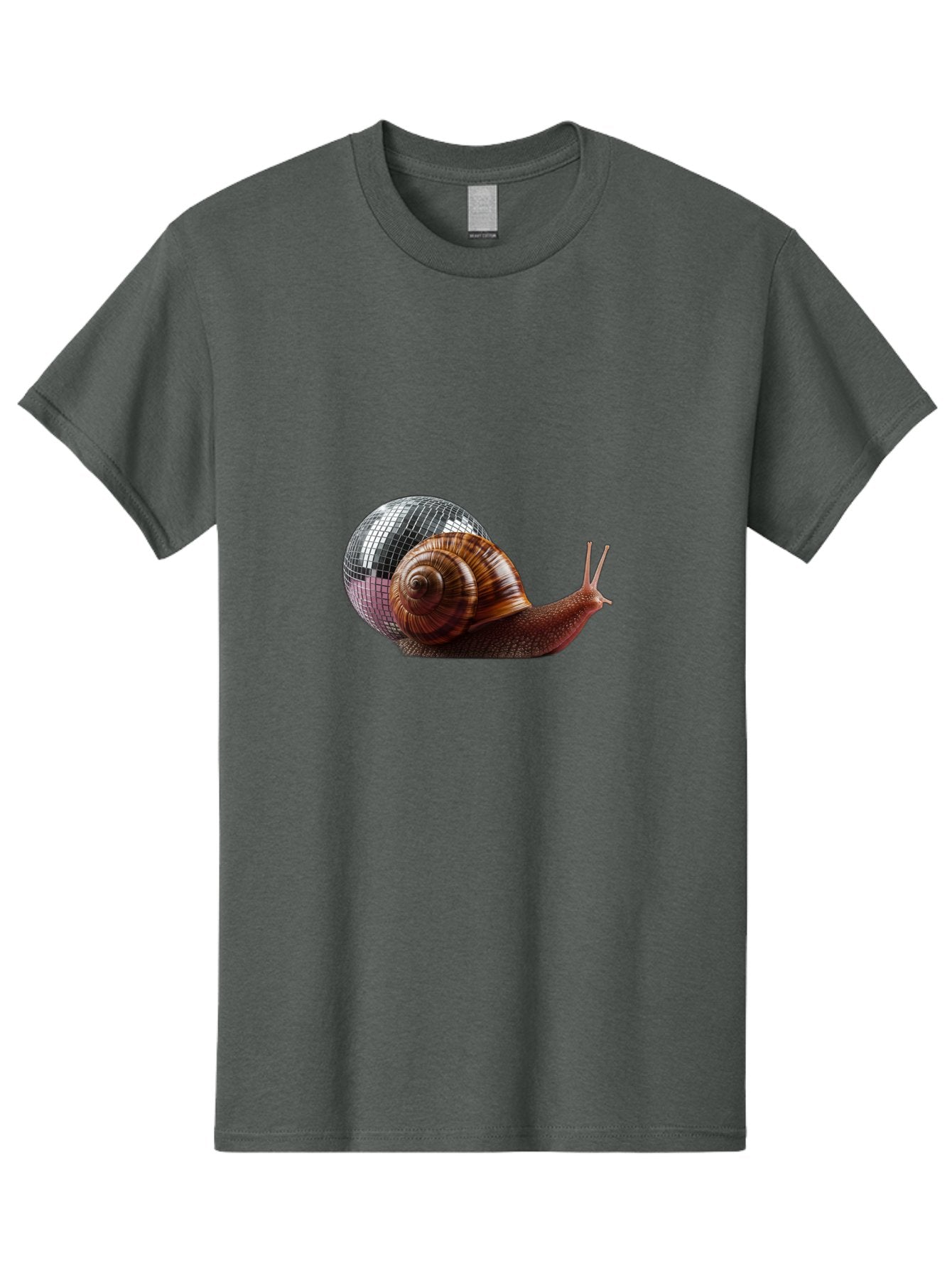 Disco-Snail-7 Men'S Graphic Tee, 100% Cotton, Comfortable Casual Summer Wear, Machine Washable, Vintage Camera, Old Camera, Antique Camera, Black Camera, Classic Photography, Photography Equipment, Nostalgic Device, Film Camera, Camera Art Bam292 12