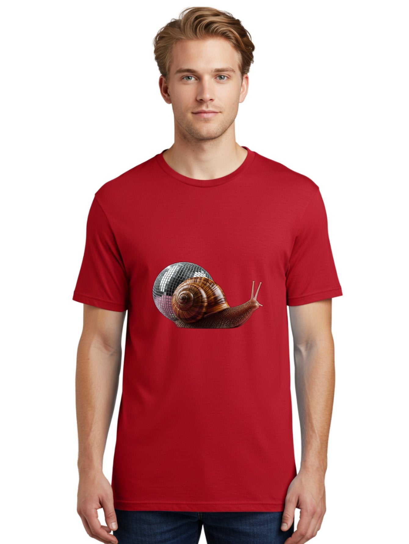 Disco-Snail-7 Men'S Graphic Tee, 100% Cotton, Comfortable Casual Summer Wear, Machine Washable, Vintage Camera, Old Camera, Antique Camera, Black Camera, Classic Photography, Photography Equipment, Nostalgic Device, Film Camera, Camera Art Bam292 21