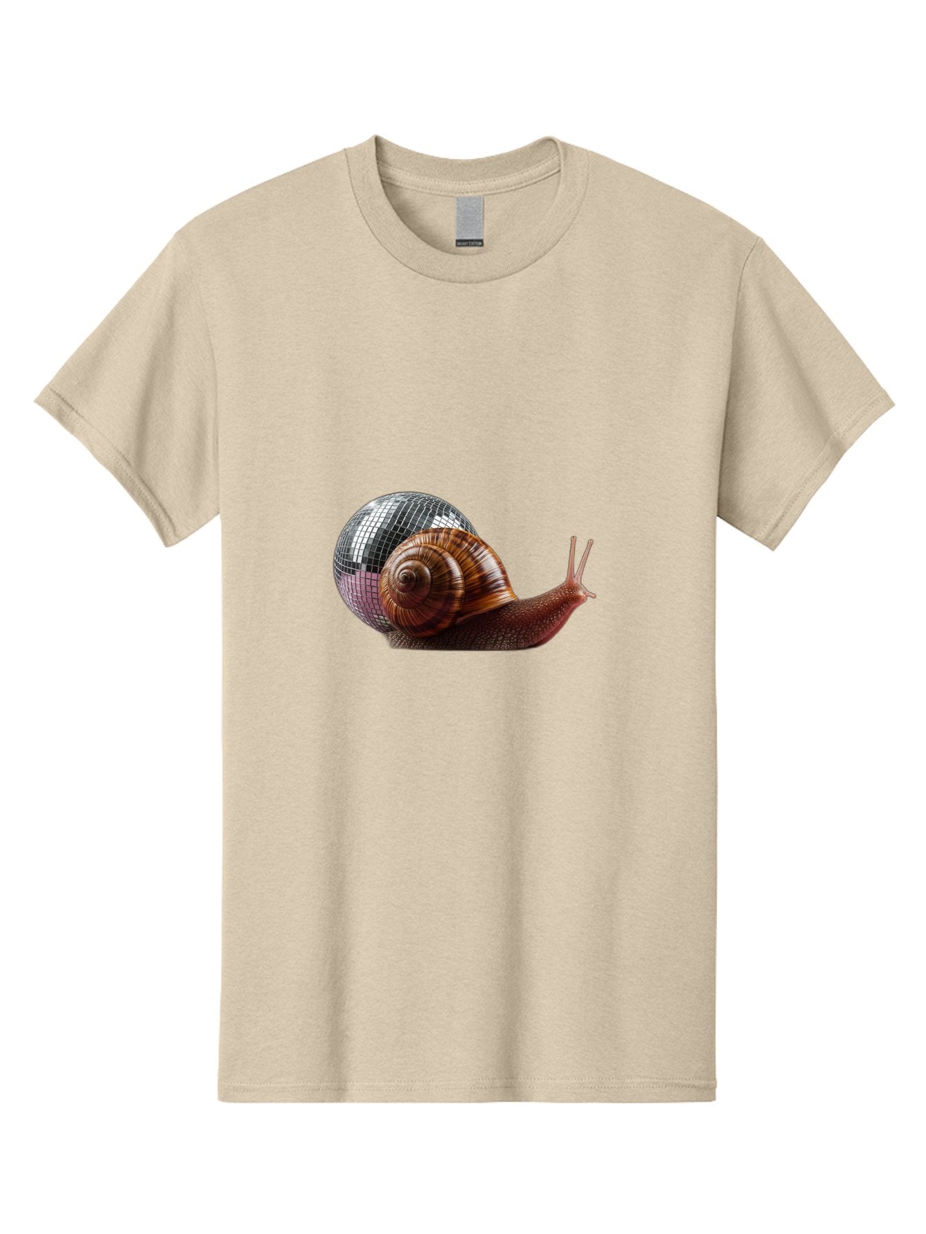 Disco-Snail-7 Men'S Graphic Tee, 100% Cotton, Comfortable Casual Summer Wear, Machine Washable, Vintage Camera, Old Camera, Antique Camera, Black Camera, Classic Photography, Photography Equipment, Nostalgic Device, Film Camera, Camera Art Bam292