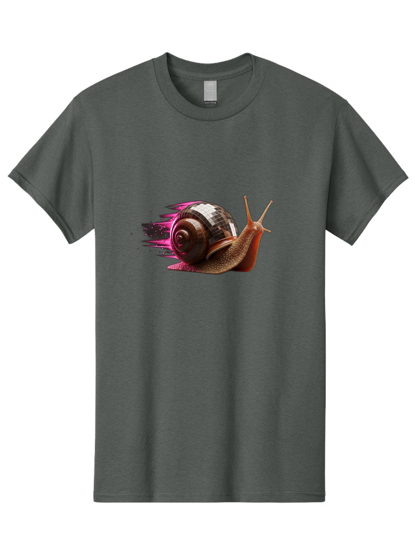 Disco-Snail-8 Men'S Graphic Tee, 100% Cotton, Comfortable Casual Summer Wear, Machine Washable, Vintage Camera, Old Camera, Antique Camera, Black Camera, Classic Photography, Photography Equipment, Nostalgic Device, Film Camera, Camera Art Bam293