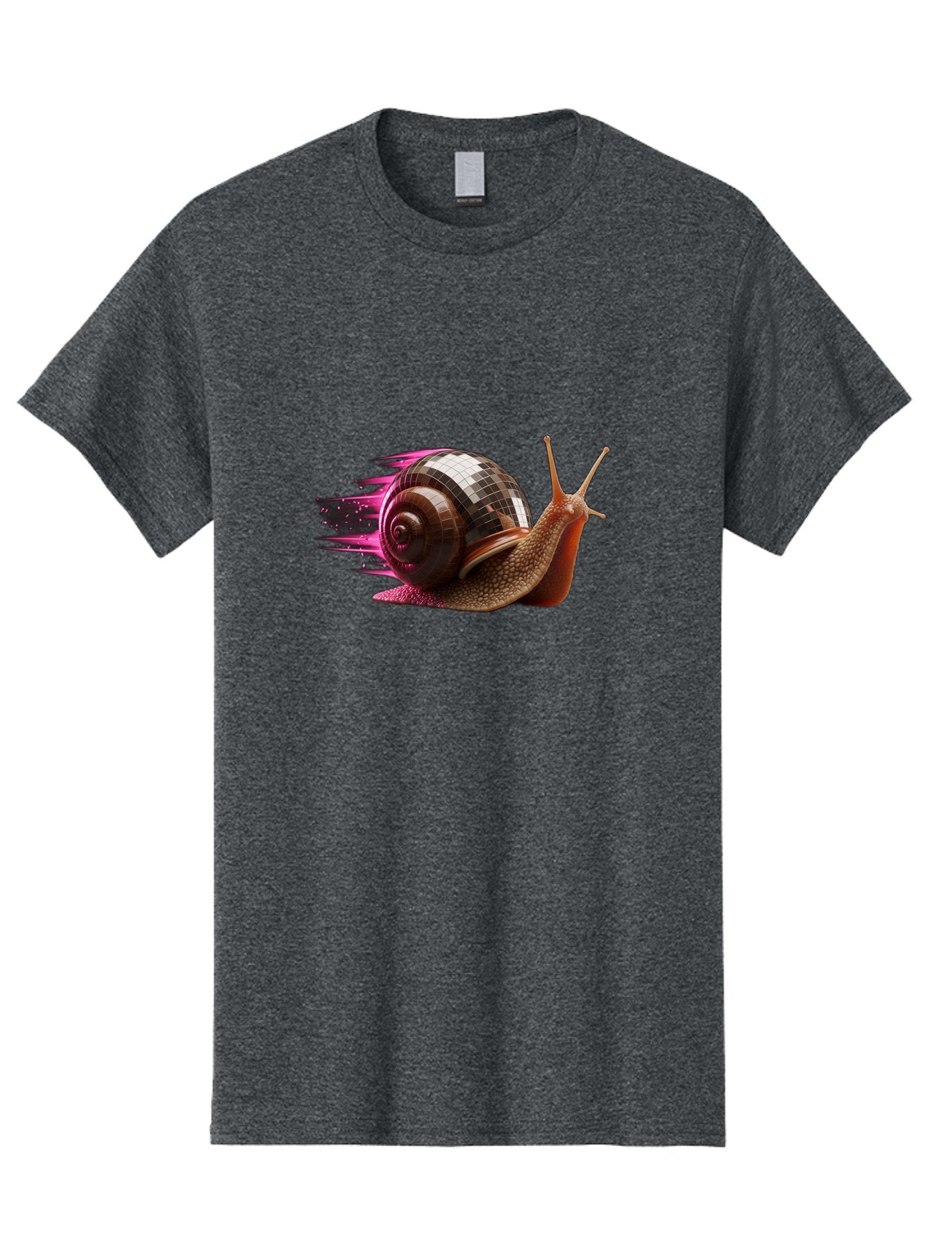 Disco-Snail-8 Men'S Graphic Tee, 100% Cotton, Comfortable Casual Summer Wear, Machine Washable, Vintage Camera, Old Camera, Antique Camera, Black Camera, Classic Photography, Photography Equipment, Nostalgic Device, Film Camera, Camera Art Bam293 4