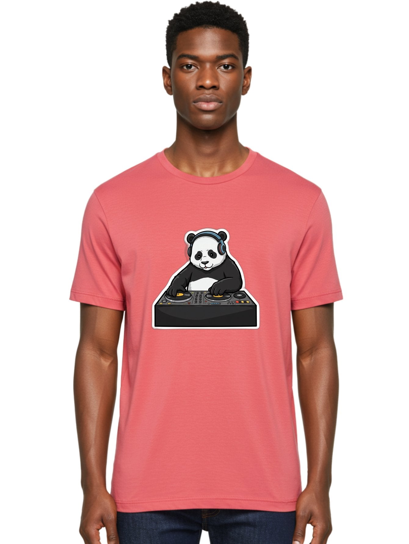 Dj-Panda-1 Men'S Graphic Tee, 100% Cotton, Comfortable Casual Summer Wear, Machine Washable, Vintage Camera, Old Camera, Antique Camera, Black Camera, Classic Photography, Photography Equipment, Nostalgic Device, Film Camera, Camera Art Bam303 10