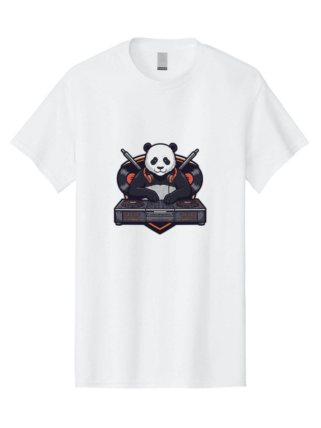 Dj-Panda-2 Men'S Graphic Tee, 100% Cotton, Comfortable Casual Summer Wear, Machine Washable, Vintage Camera, Old Camera, Antique Camera, Black Camera, Classic Photography, Photography Equipment, Nostalgic Device, Film Camera, Camera Art Bam304 4