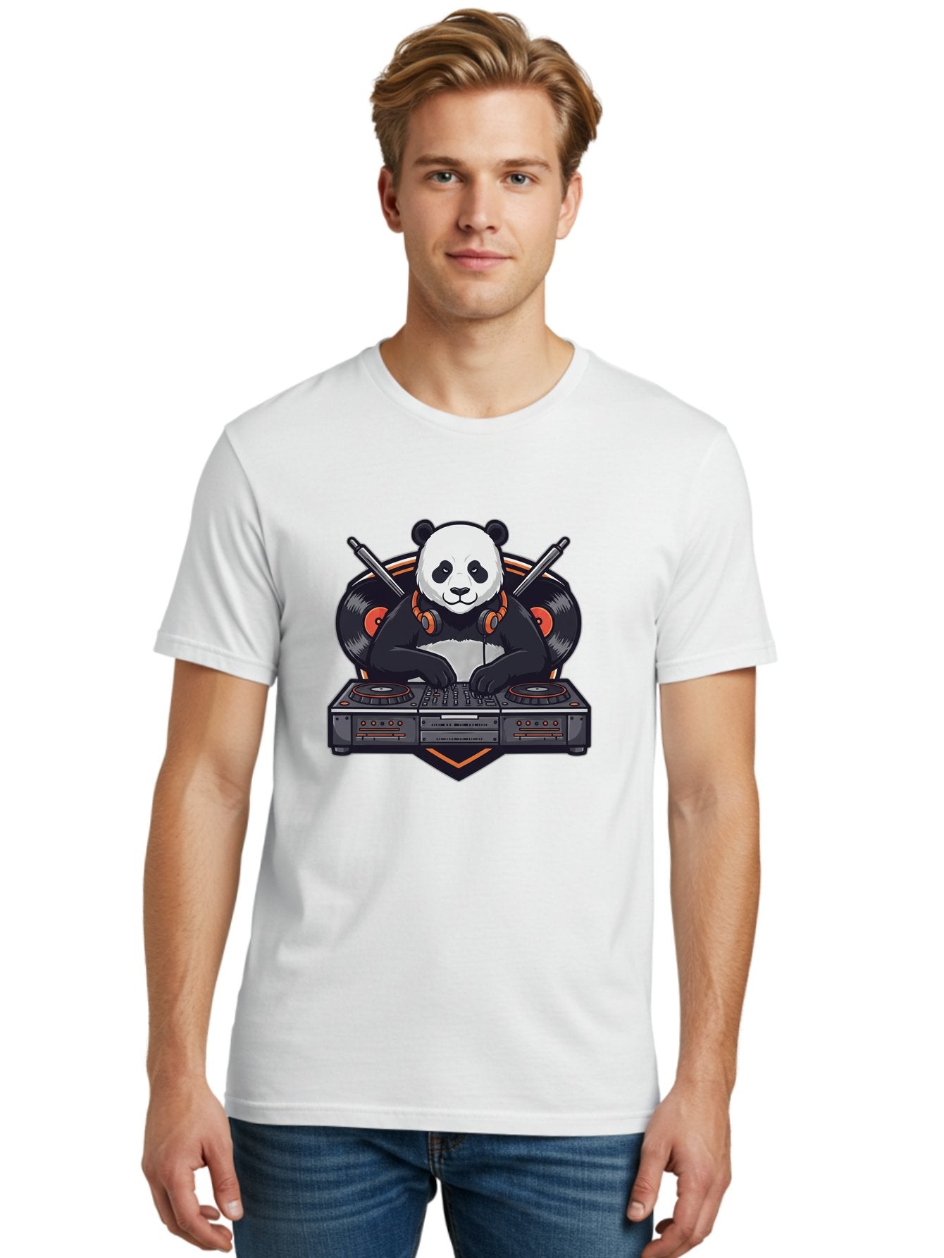 Dj-Panda-2 Men'S Graphic Tee, 100% Cotton, Comfortable Casual Summer Wear, Machine Washable, Vintage Camera, Old Camera, Antique Camera, Black Camera, Classic Photography, Photography Equipment, Nostalgic Device, Film Camera, Camera Art Bam304 18