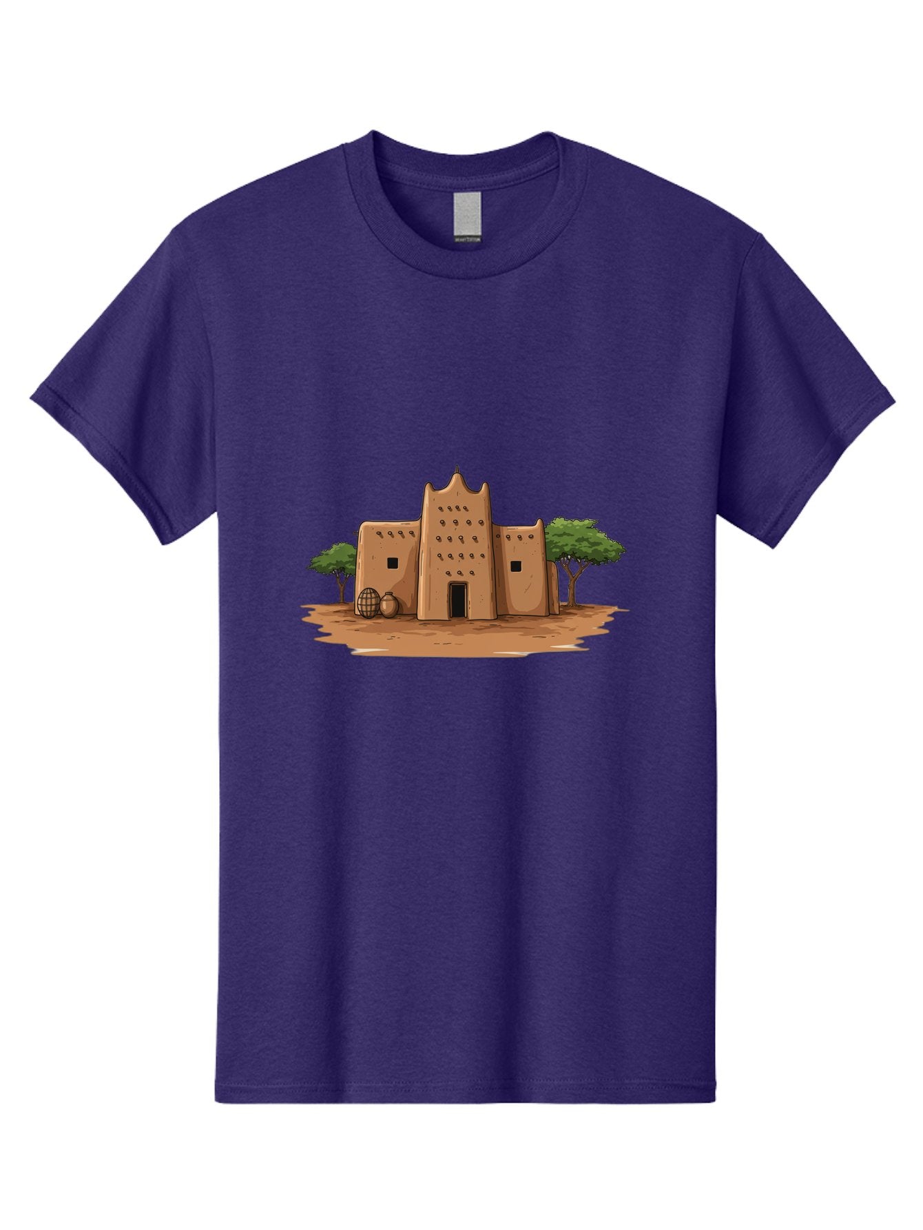 Djenne-Mosque-1 Men'S Graphic Tee, 100% Cotton, Comfortable Casual Summer Wear, Machine Washable, Vintage Camera, Old Camera, Antique Camera, Black Camera, Classic Photography, Photography Equipment, Nostalgic Device, Film Camera, Camera Art Bam307 13