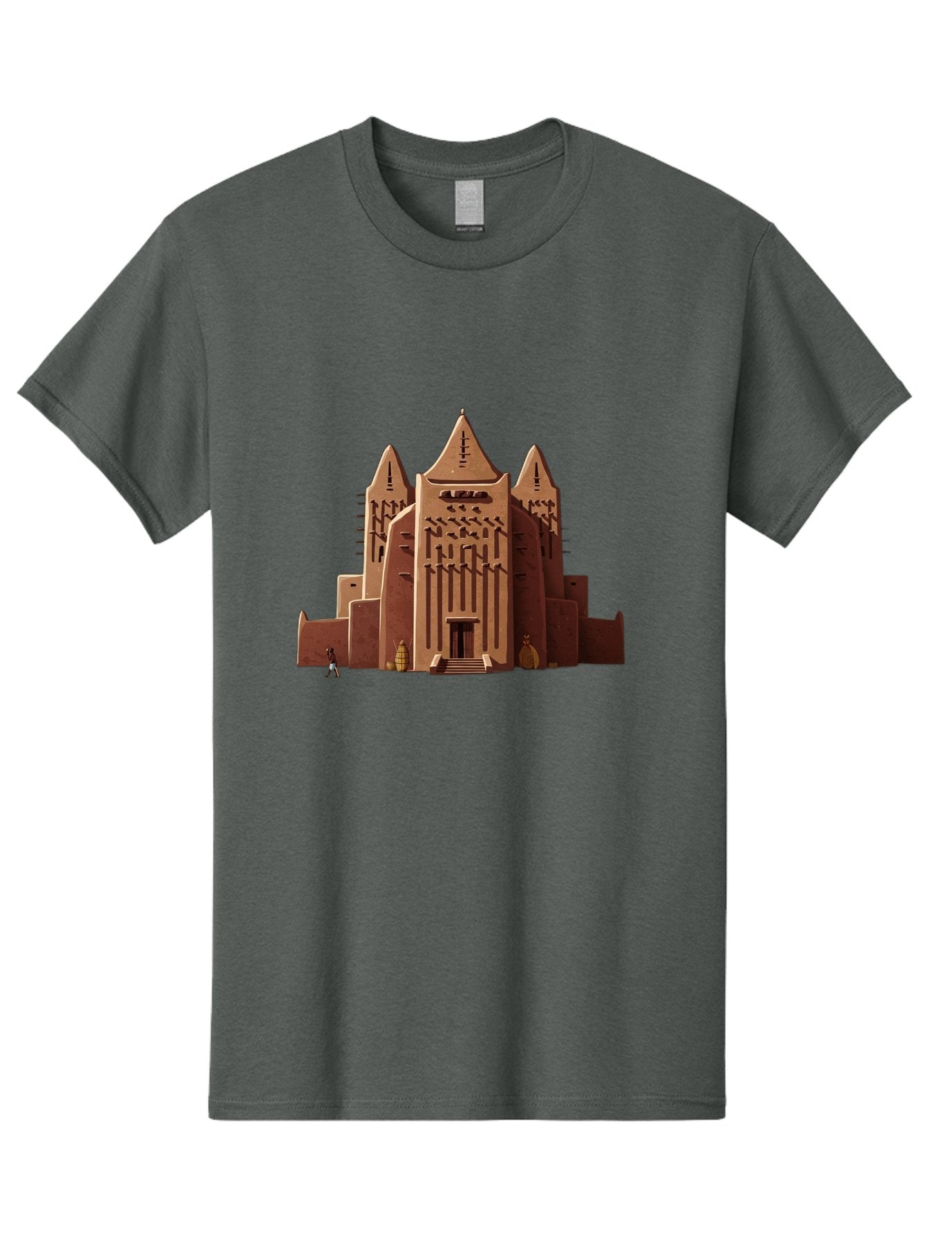 Djenne-Mosque Men'S Graphic Tee, 100% Cotton, Comfortable Casual Summer Wear, Machine Washable, Vintage Camera, Old Camera, Antique Camera, Black Camera, Classic Photography, Photography Equipment, Nostalgic Device, Film Camera, Camera Art Bam308 13