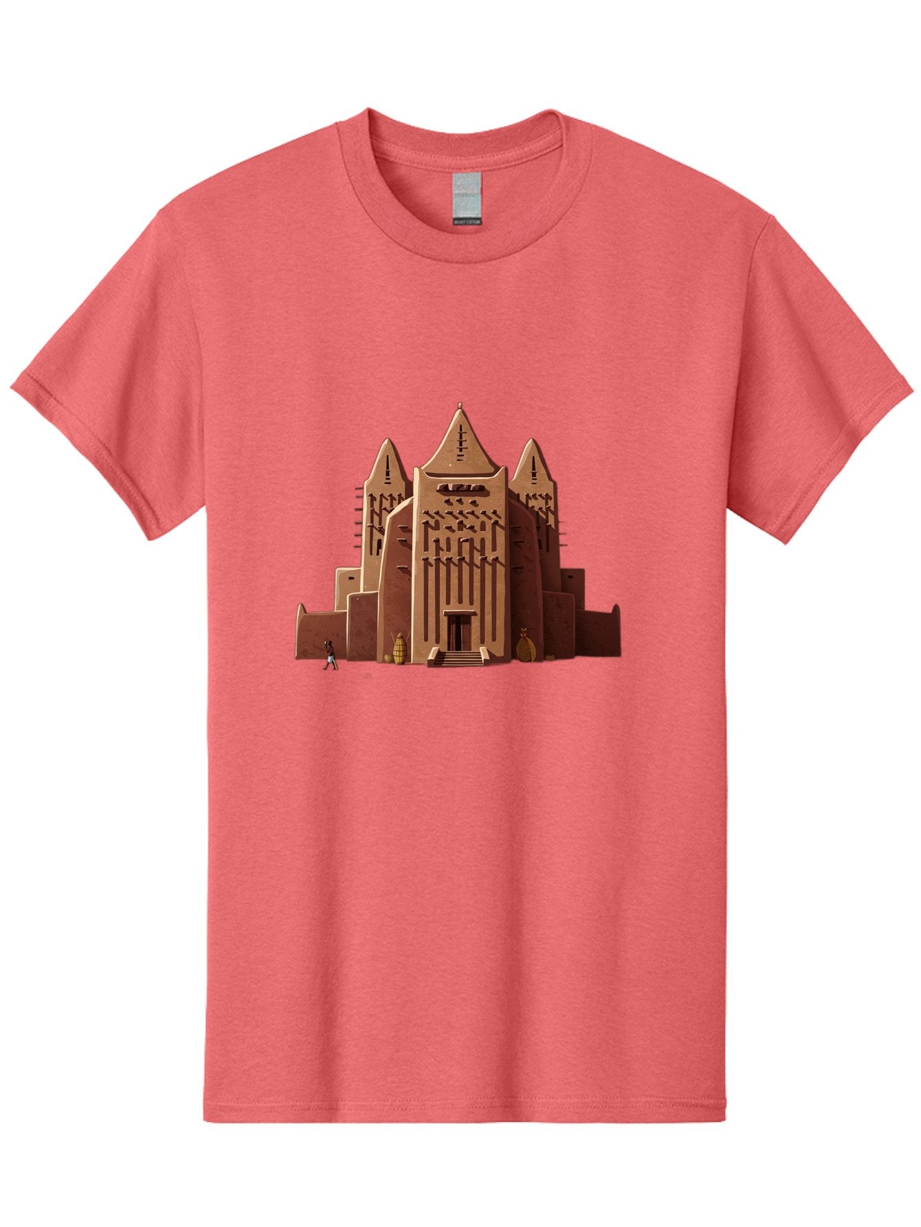 Djenne-Mosque Men'S Graphic Tee, 100% Cotton, Comfortable Casual Summer Wear, Machine Washable, Vintage Camera, Old Camera, Antique Camera, Black Camera, Classic Photography, Photography Equipment, Nostalgic Device, Film Camera, Camera Art Bam308 10