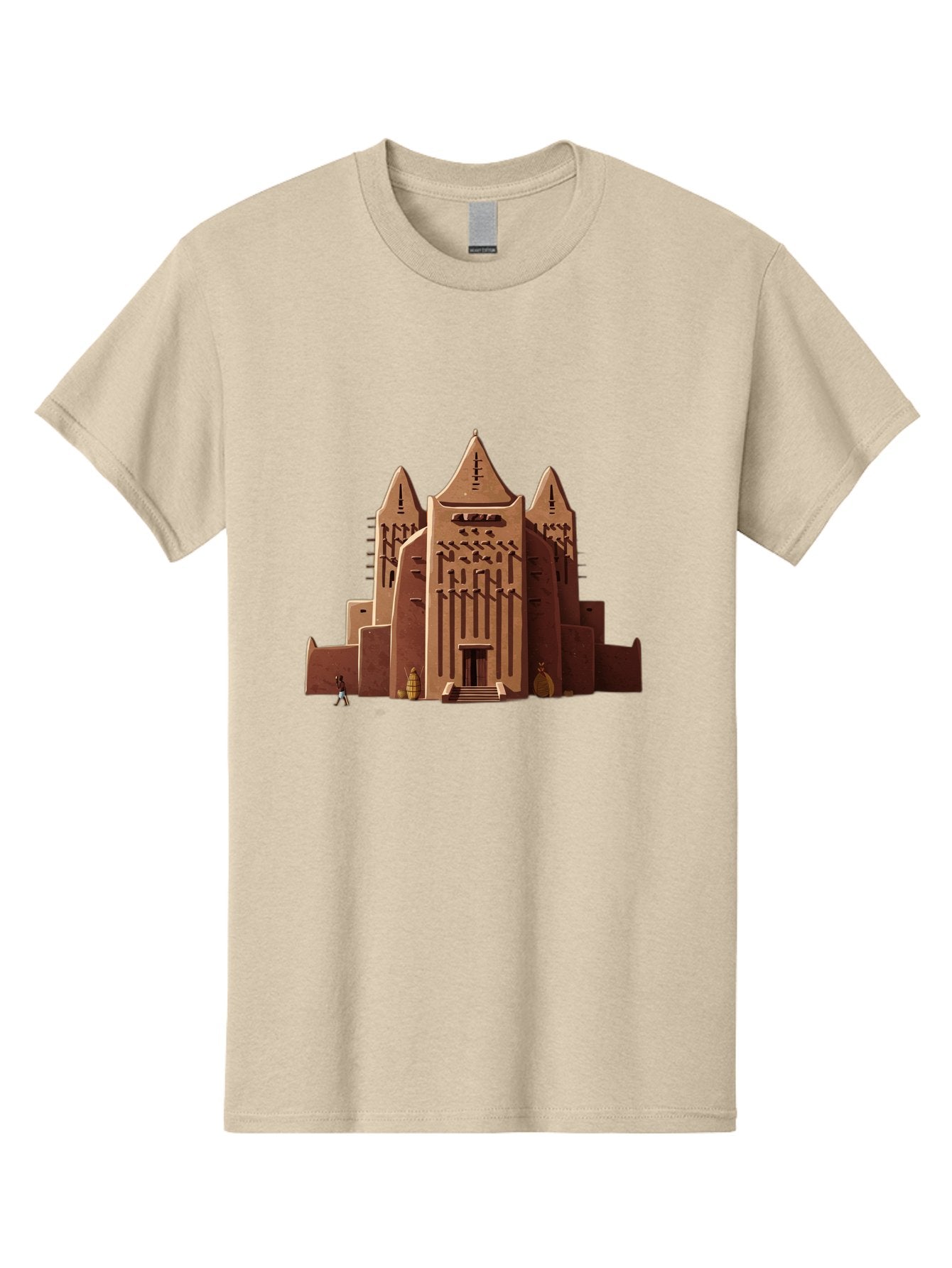 Djenne-Mosque Men'S Graphic Tee, 100% Cotton, Comfortable Casual Summer Wear, Machine Washable, Vintage Camera, Old Camera, Antique Camera, Black Camera, Classic Photography, Photography Equipment, Nostalgic Device, Film Camera, Camera Art Bam308 15