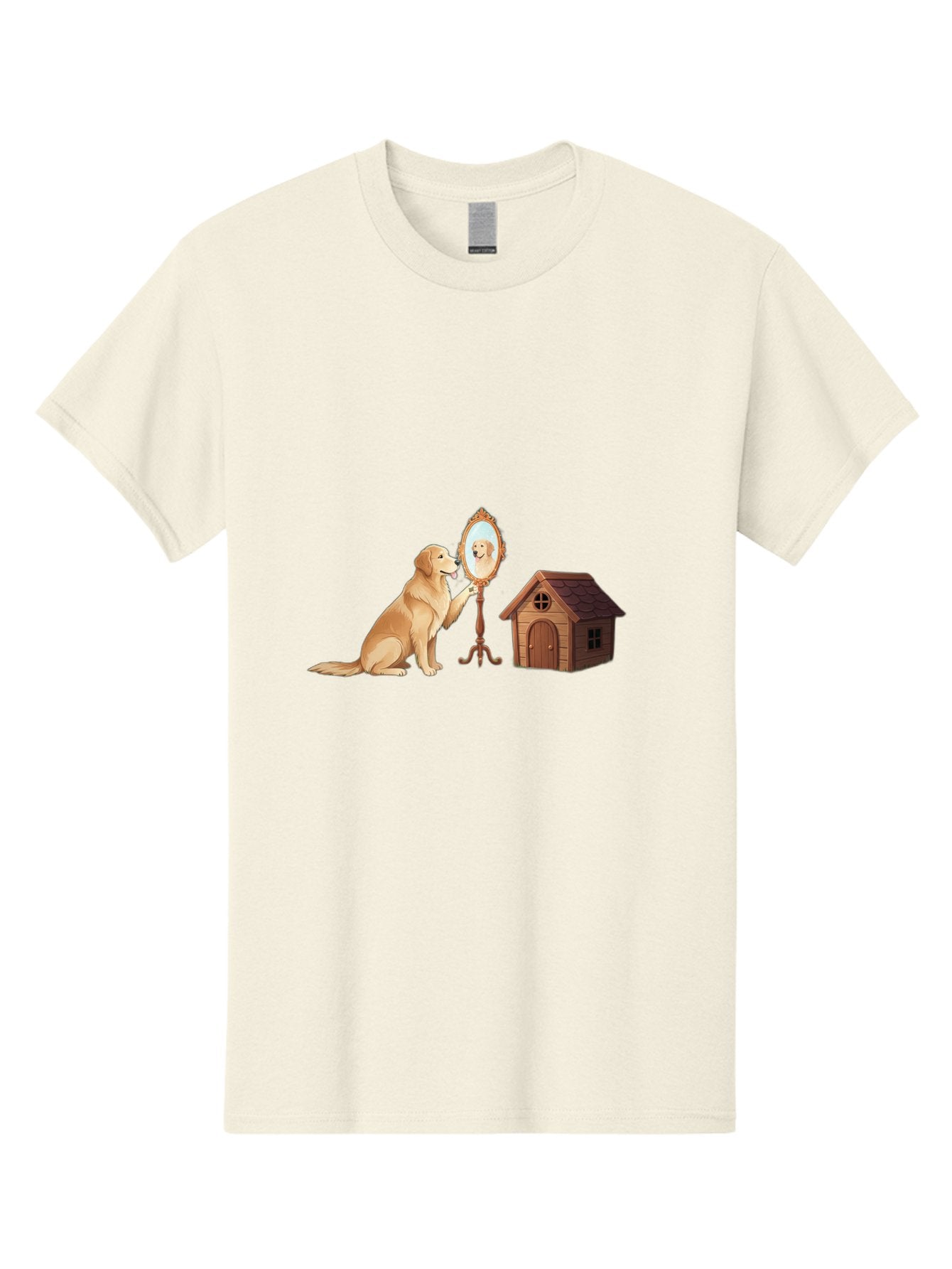 Dog-And-Mirror Men'S Graphic Tee, 100% Cotton, Comfortable Casual Summer Wear, Machine Washable, Vintage Camera, Old Camera, Antique Camera, Black Camera, Classic Photography, Photography Equipment, Nostalgic Device, Film Camera, Camera Art Bam310 5