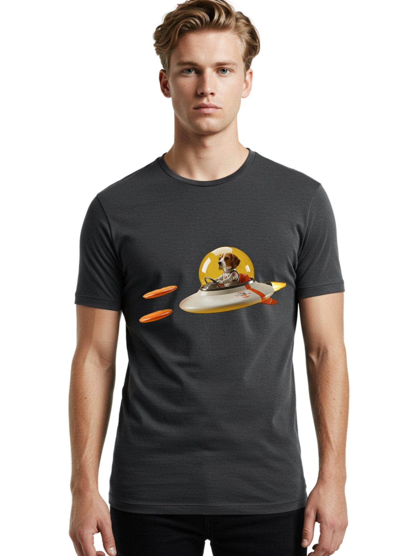 Dog-In-Spaceship Men'S Graphic Tee, 100% Cotton, Comfortable Casual Summer Wear, Machine Washable, Vintage Camera, Old Camera, Antique Camera, Black Camera, Classic Photography, Photography Equipment, Nostalgic Device, Film Camera, Camera Art Bam312 23