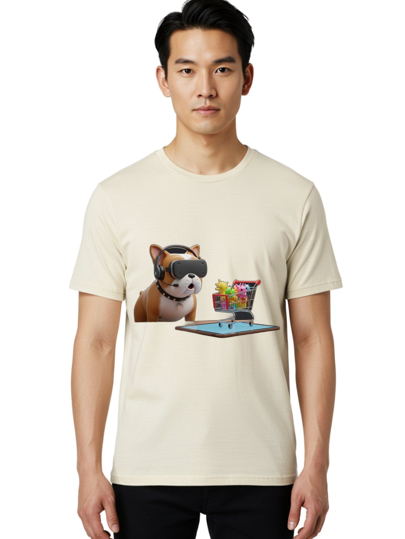 Dog-Vr-Headset Men'S Graphic Tee, 100% Cotton, Comfortable Casual Summer Wear, Machine Washable, Vintage Camera, Old Camera, Antique Camera, Black Camera, Classic Photography, Photography Equipment, Nostalgic Device, Film Camera, Camera Art Bam313 19