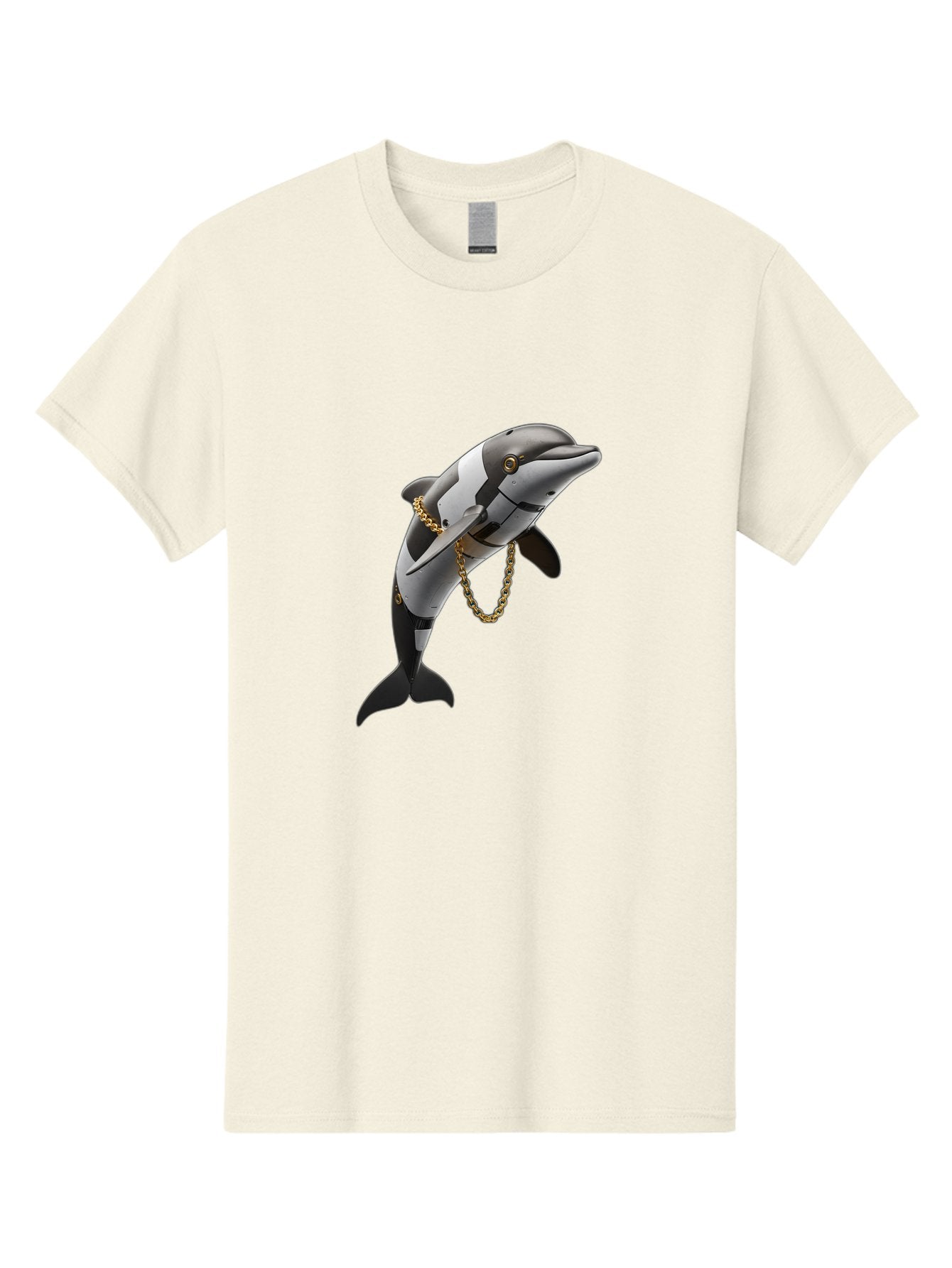 Dolphin-With-Chain-1 Men'S Graphic Tee, 100% Cotton, Comfortable Casual Summer Wear, Machine Washable, Vintage Camera, Old Camera, Antique Camera, Black Camera, Classic Photography, Photography Equipment, Nostalgic Device, Film Camera, Bam317 14