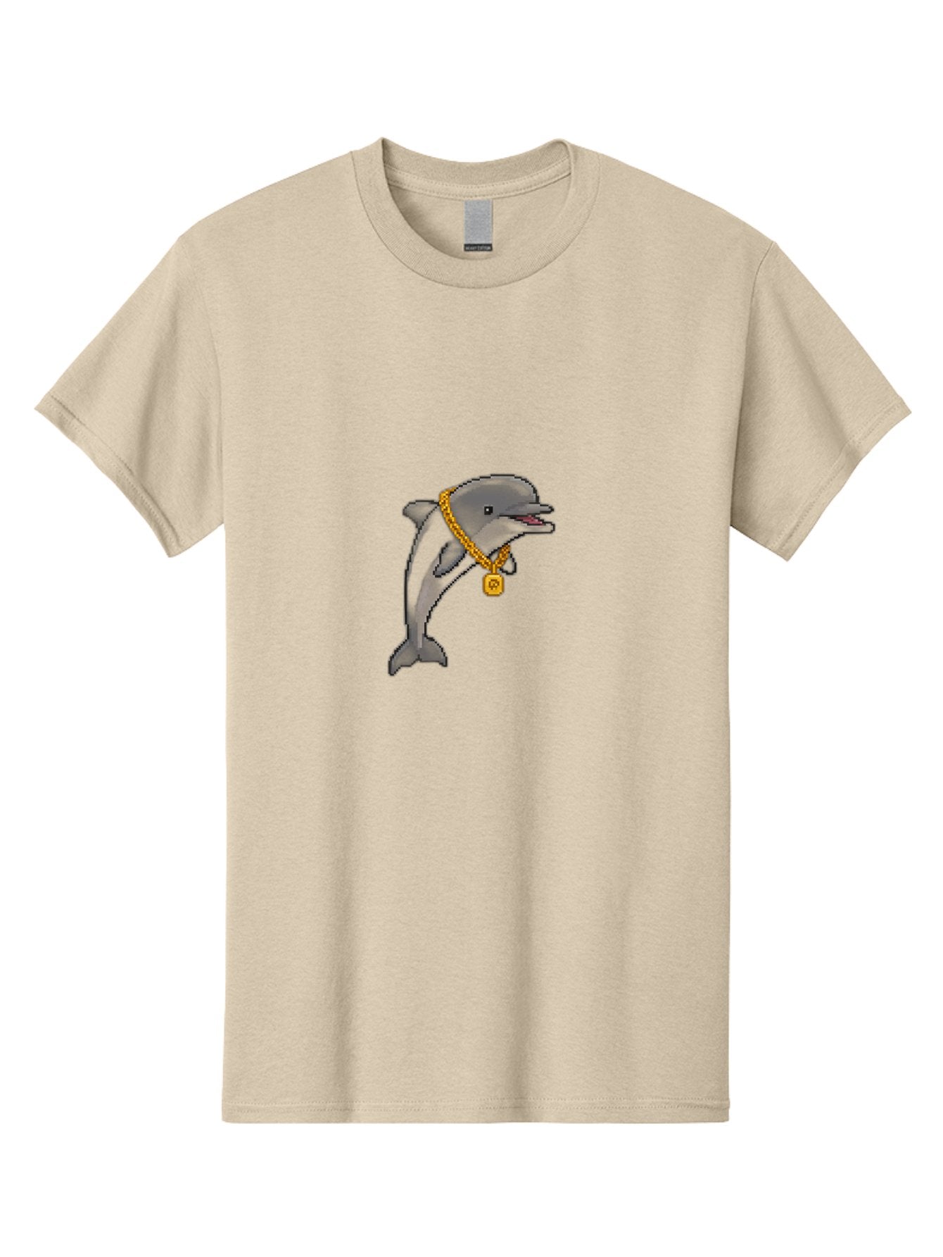 Dolphin-With-Gold Men'S Graphic Tee, 100% Cotton, Comfortable Casual Summer Wear, Machine Washable, Vintage Camera, Old Camera, Antique Camera, Black Camera, Classic Photography, Photography Equipment, Nostalgic Device, Film Camera, Camera Art Bam319 3