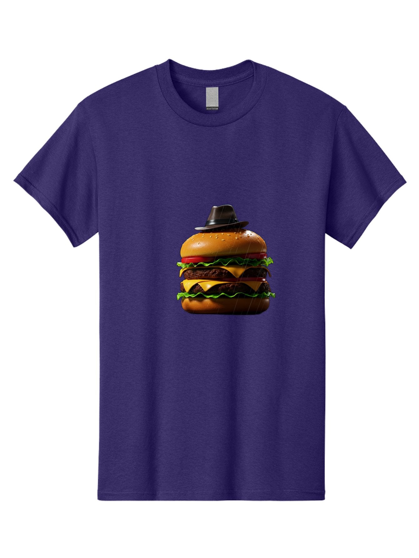 Double-Cheeseburger-With-Hat Men'S Graphic Tee, 100% Cotton, Comfortable Casual Summer Wear, Machine Washable, Vintage Camera, Old Camera, Antique Camera, Black Camera, Classic Photography, Photography Equipment, Nostalgic Device, Film Camera, Bam325 13
