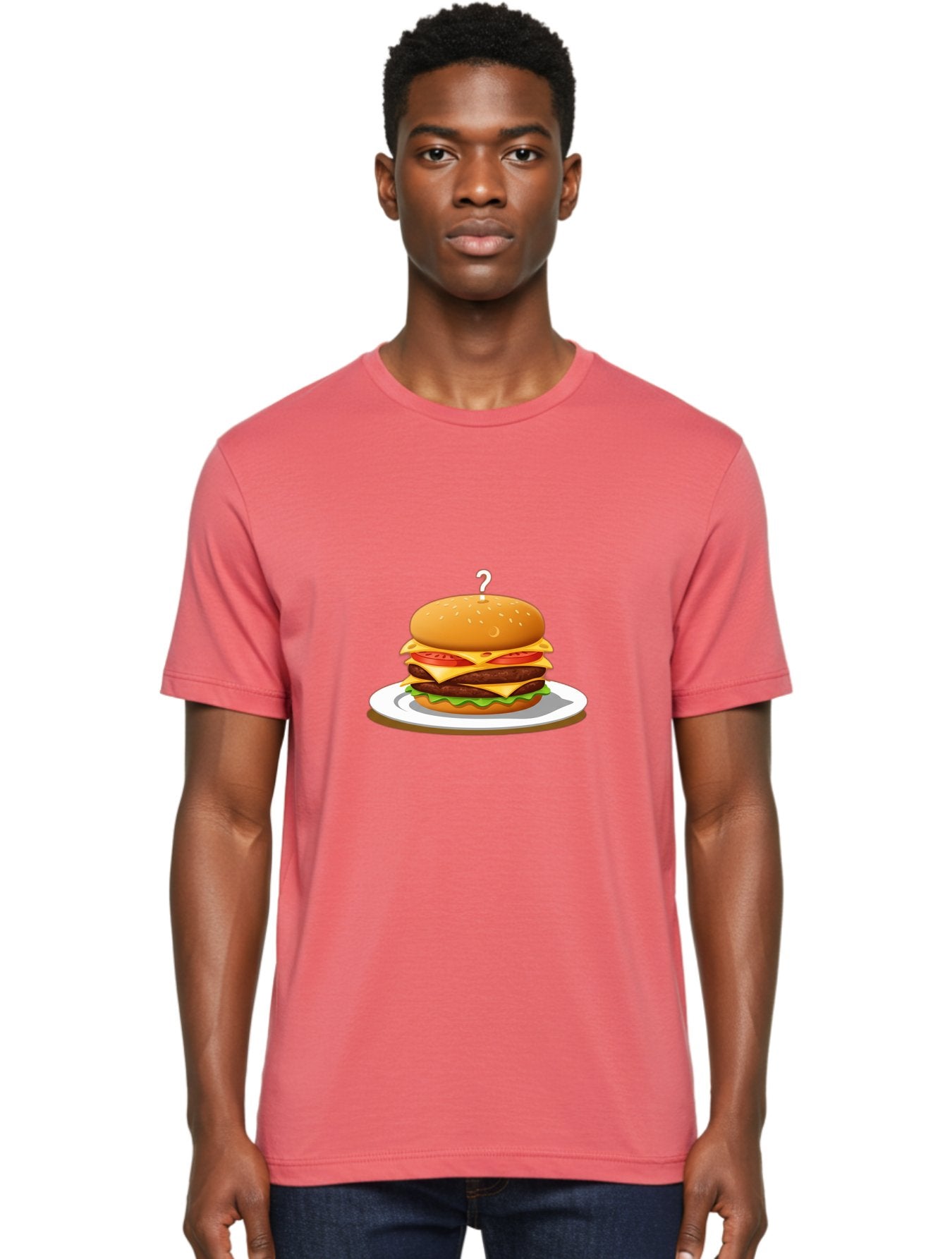 Double-Cheeseburger Men'S Graphic Tee, 100% Cotton, Comfortable Casual Summer Wear, Machine Washable, Vintage Camera, Old Camera, Antique Camera, Black Camera, Classic Photography, Photography Equipment, Nostalgic Device, Film Camera, Bam326 24