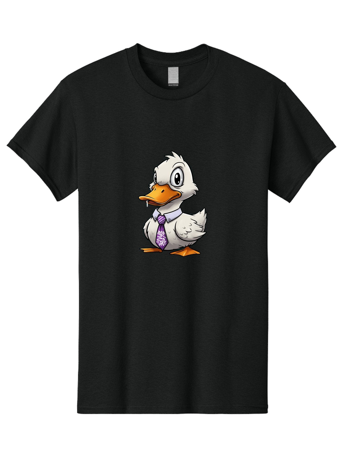 Duck-In-Suit-1 Men'S Graphic Tee, 100% Cotton, Comfortable Casual Summer Wear, Machine Washable, Vintage Camera, Old Camera, Antique Camera, Black Camera, Classic Photography, Photography Equipment, Nostalgic Device, Film Camera, Camera Art Bam339 6