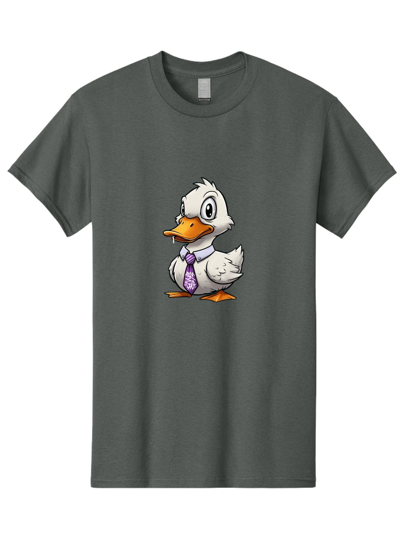 Duck-In-Suit-1 Men'S Graphic Tee, 100% Cotton, Comfortable Casual Summer Wear, Machine Washable, Vintage Camera, Old Camera, Antique Camera, Black Camera, Classic Photography, Photography Equipment, Nostalgic Device, Film Camera, Camera Art Bam339