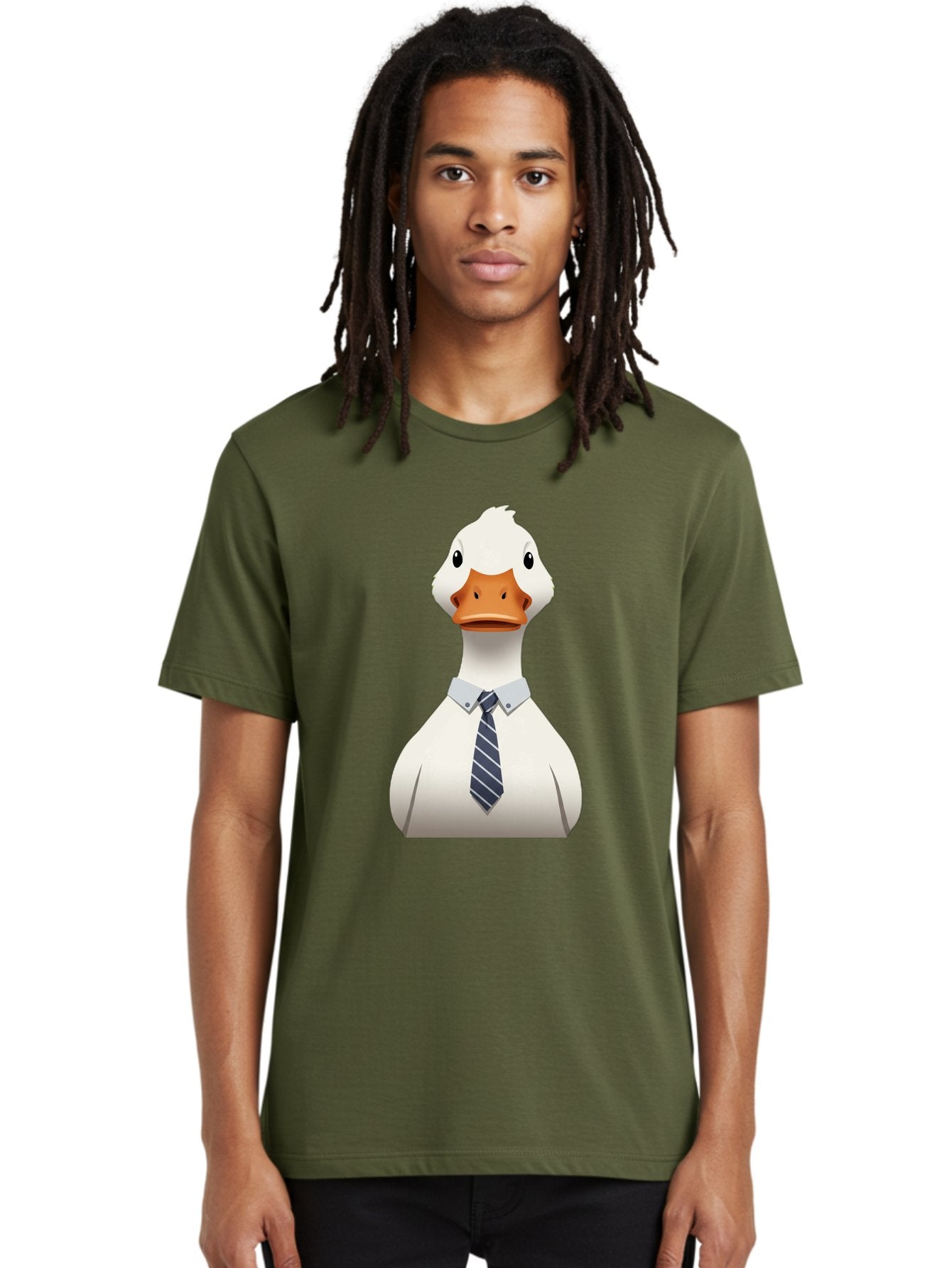 Duck-In-Suit-2 Men'S Graphic Tee, 100% Cotton, Comfortable Casual Summer Wear, Machine Washable, Vintage Camera, Old Camera, Antique Camera, Black Camera, Classic Photography, Photography Equipment, Nostalgic Device, Film Camera, Camera Art Bam340 22