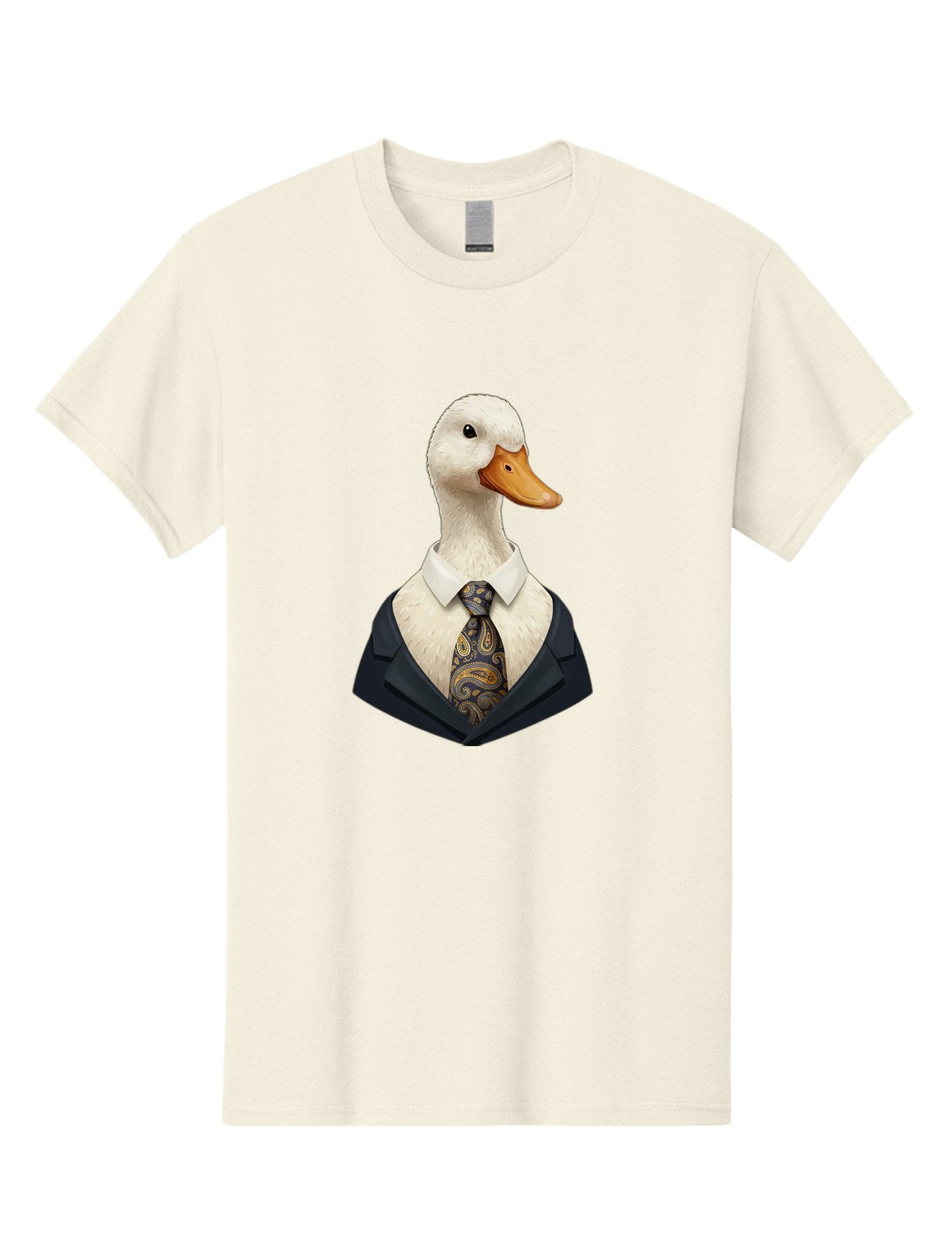 Duck-In-Suit-4 Men'S Graphic Tee, 100% Cotton, Comfortable Casual Summer Wear, Machine Washable, Vintage Camera, Old Camera, Antique Camera, Black Camera, Classic Photography, Photography Equipment, Nostalgic Device, Film Camera, Camera Art Bam342