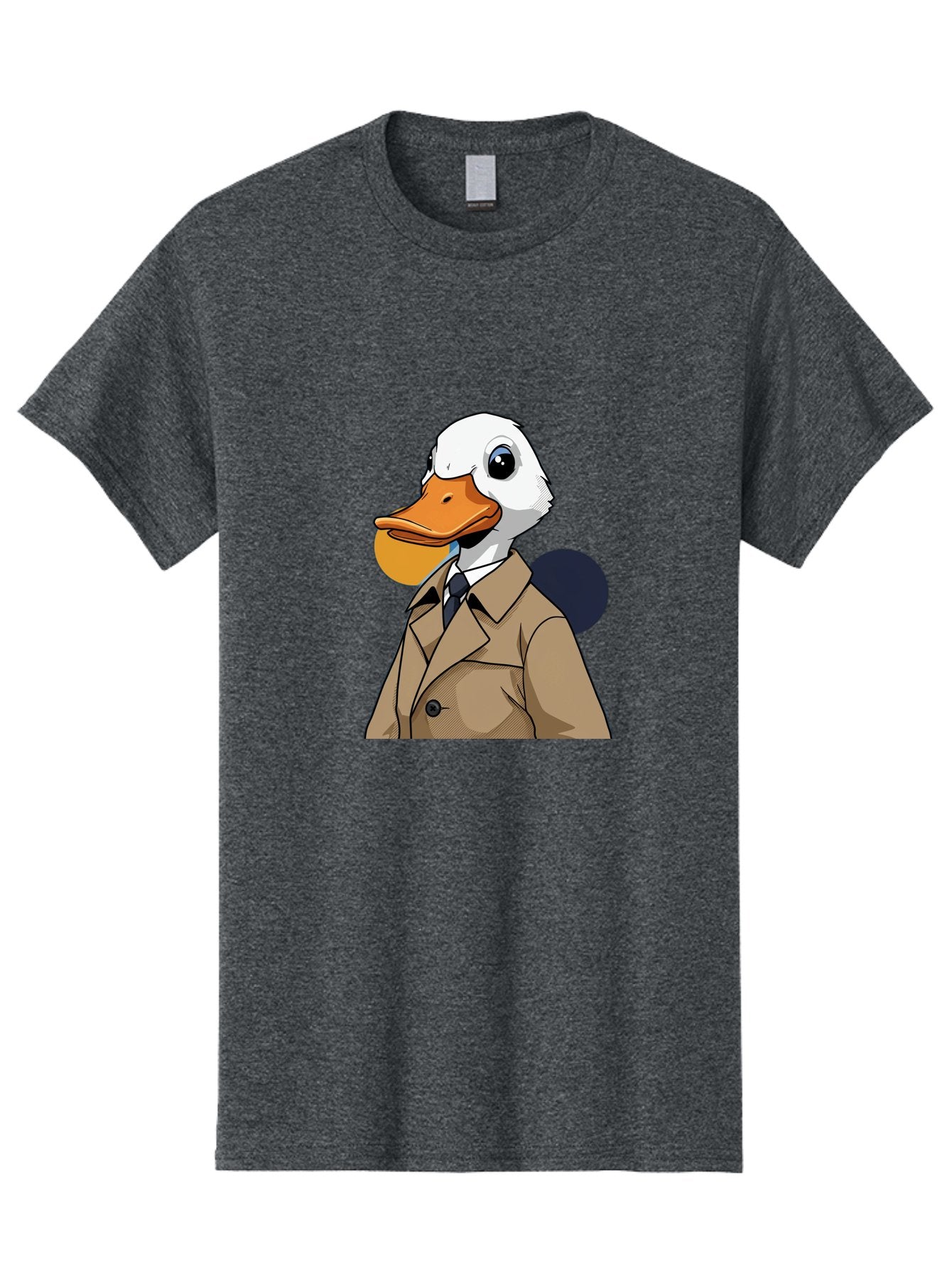 Duck-In-Suit-5 Men'S Graphic Tee, 100% Cotton, Comfortable Casual Summer Wear, Machine Washable, Vintage Camera, Old Camera, Antique Camera, Black Camera, Classic Photography, Photography Equipment, Nostalgic Device, Film Camera, Camera Art Bam343 7