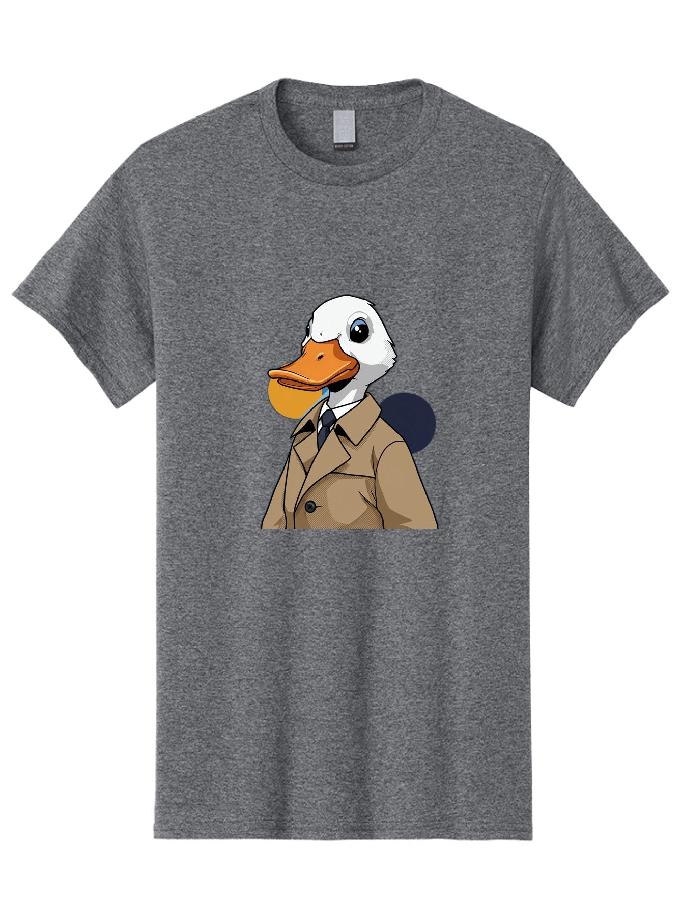 Duck-In-Suit-5 Men'S Graphic Tee, 100% Cotton, Comfortable Casual Summer Wear, Machine Washable, Vintage Camera, Old Camera, Antique Camera, Black Camera, Classic Photography, Photography Equipment, Nostalgic Device, Film Camera, Camera Art Bam343 11