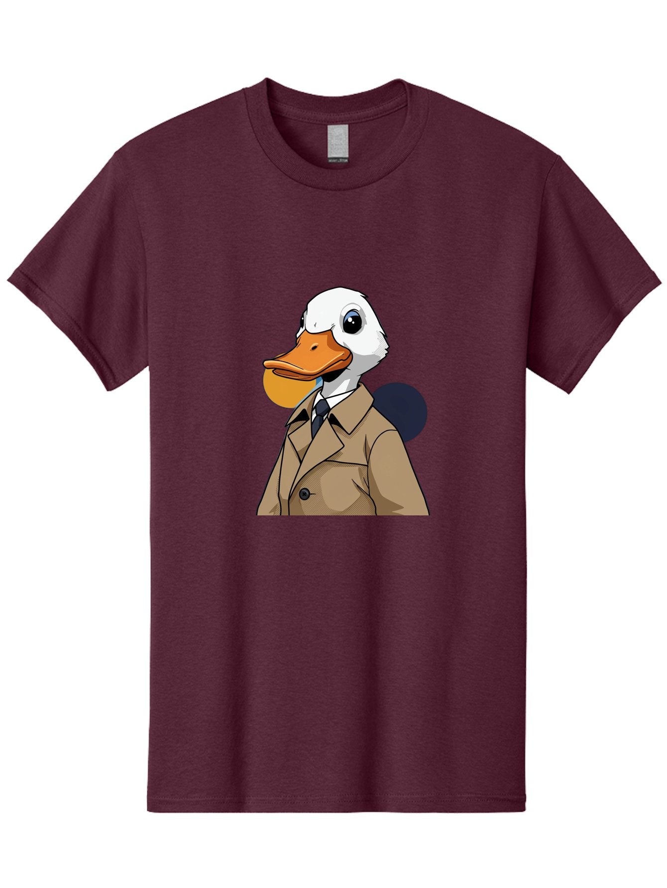 Duck-In-Suit-5 Men'S Graphic Tee, 100% Cotton, Comfortable Casual Summer Wear, Machine Washable, Vintage Camera, Old Camera, Antique Camera, Black Camera, Classic Photography, Photography Equipment, Nostalgic Device, Film Camera, Camera Art Bam343 17