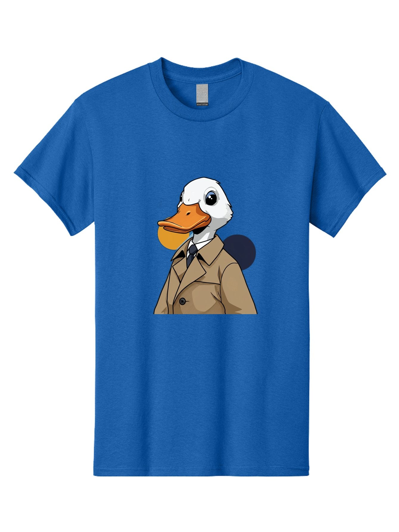 Duck-In-Suit-5 Men'S Graphic Tee, 100% Cotton, Comfortable Casual Summer Wear, Machine Washable, Vintage Camera, Old Camera, Antique Camera, Black Camera, Classic Photography, Photography Equipment, Nostalgic Device, Film Camera, Camera Art Bam343 3