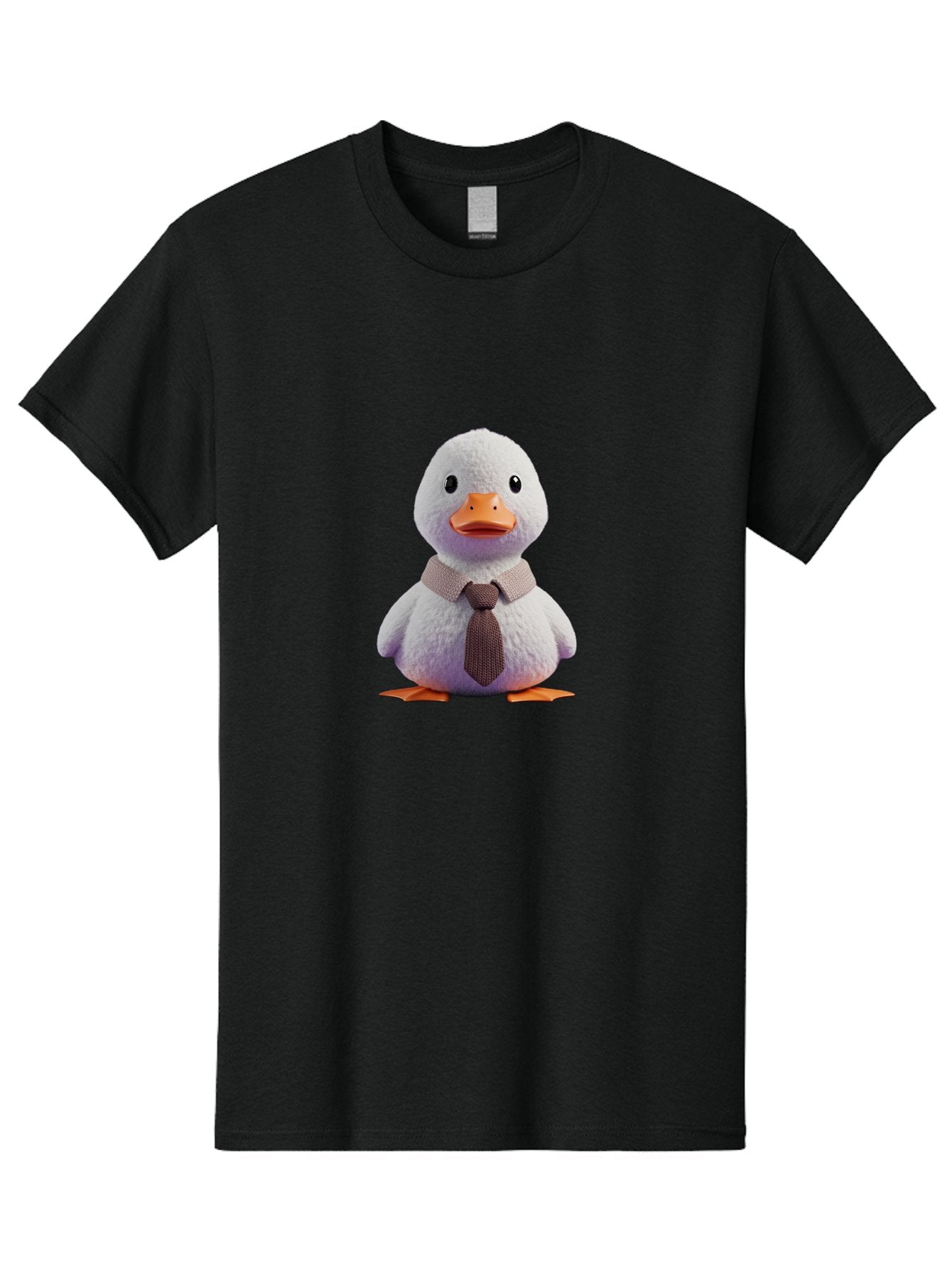 Duck-In-Tie-1 Men'S Graphic Tee, 100% Cotton, Comfortable Casual Summer Wear, Machine Washable, Vintage Camera, Old Camera, Antique Camera, Black Camera, Classic Photography, Photography Equipment, Nostalgic Device, Film Camera, Camera Art Bam345 3