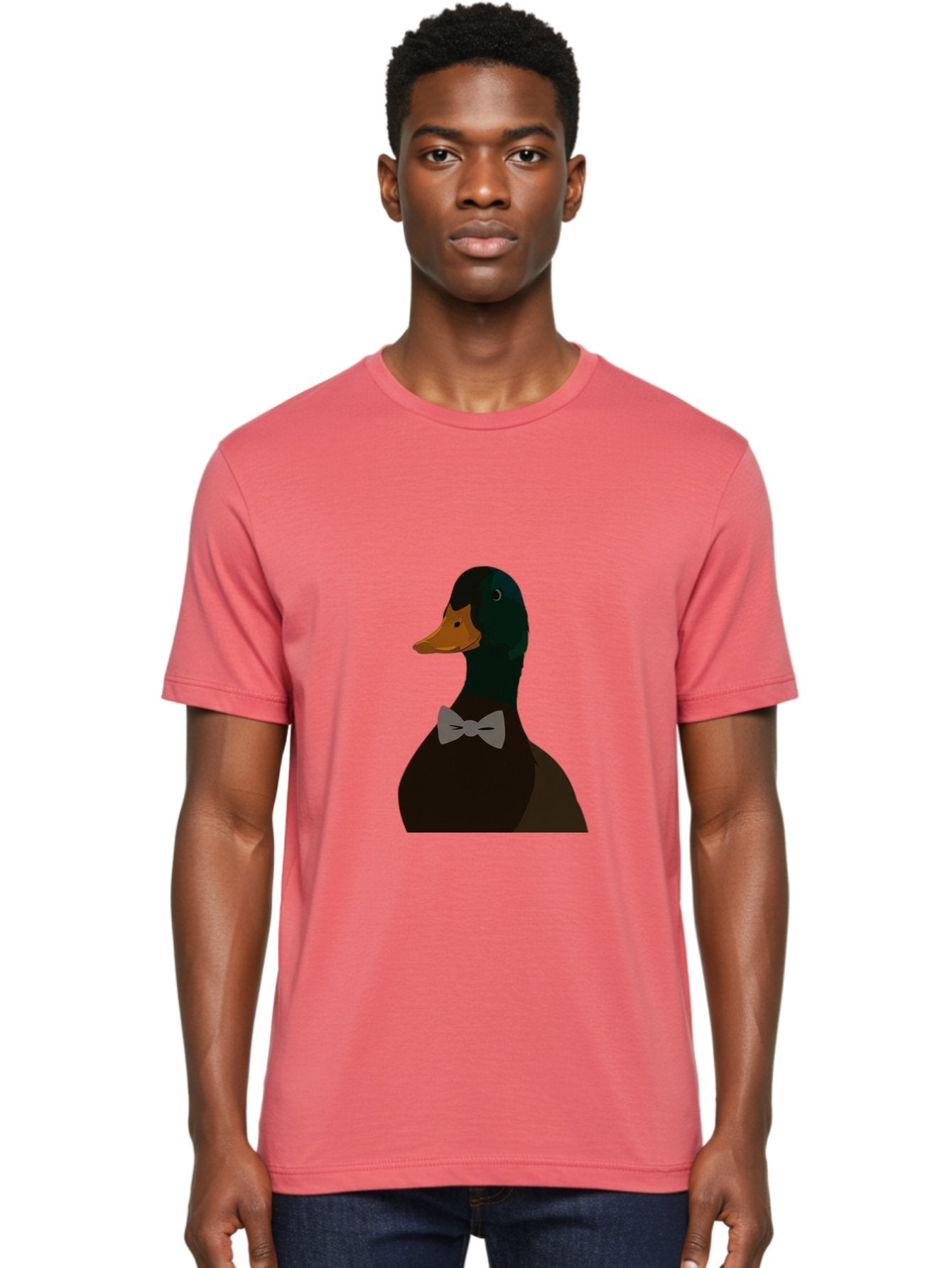 Duck-With-Bow-Tie Men'S Graphic Tee, 100% Cotton, Comfortable Casual Summer Wear, Machine Washable, Vintage Camera, Old Camera, Antique Camera, Black Camera, Classic Photography, Photography Equipment, Nostalgic Device, Film Camera, Camera Art Bam349 26