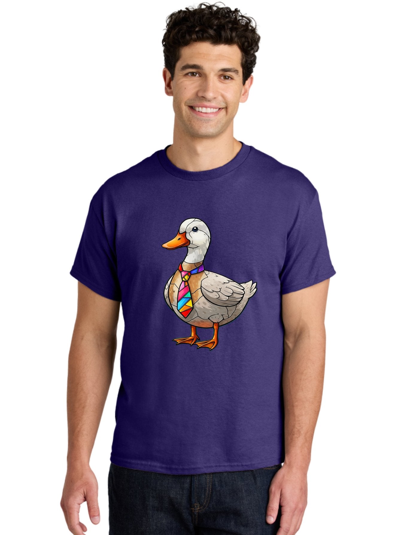 Duck-With-Tie Men'S Graphic Tee, 100% Cotton, Comfortable Casual Summer Wear, Machine Washable, Vintage Camera, Old Camera, Antique Camera, Black Camera, Classic Photography, Photography Equipment, Nostalgic Device, Film Camera, Camera Art Bam351 29