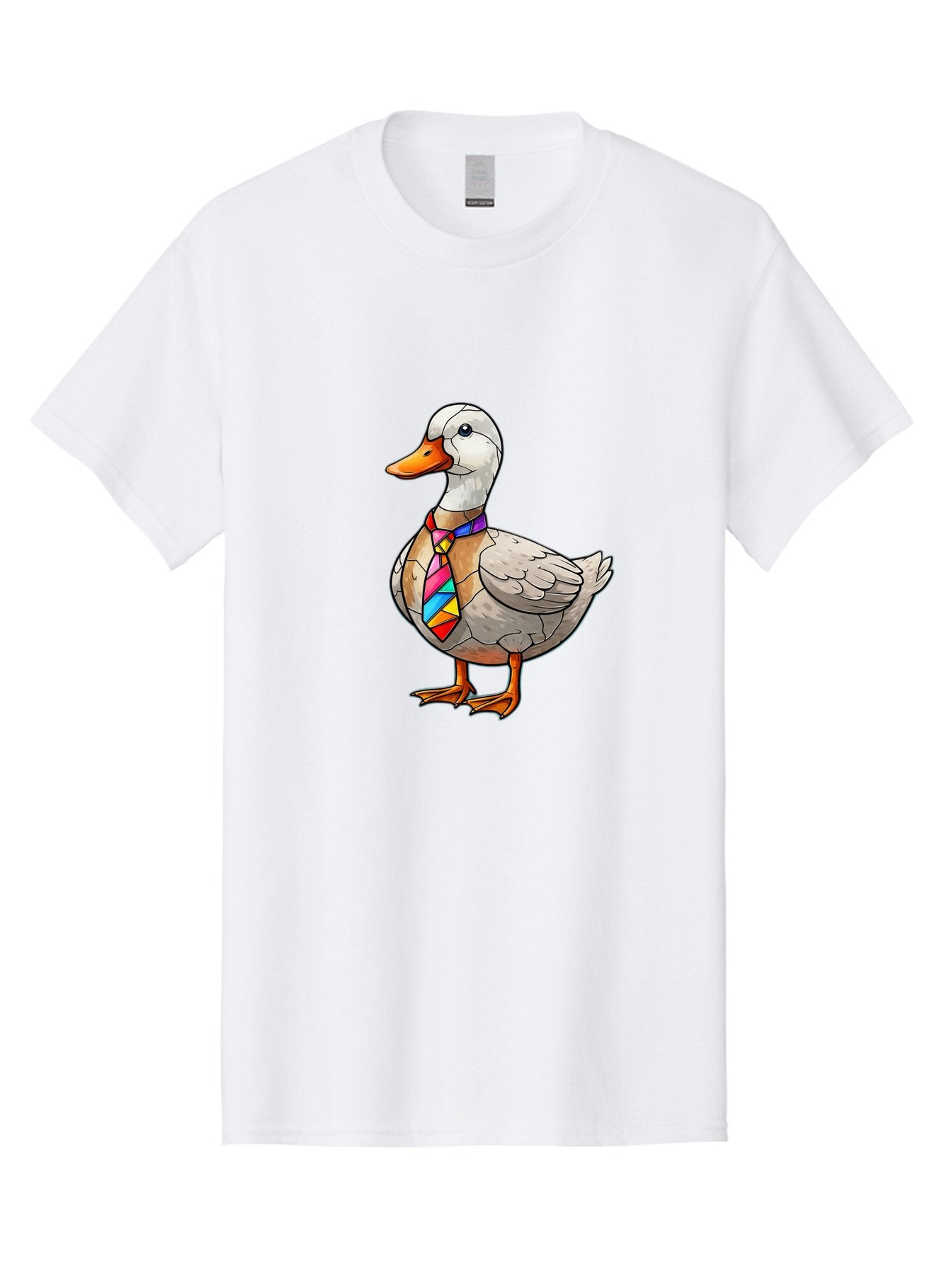 Duck-With-Tie Men'S Graphic Tee, 100% Cotton, Comfortable Casual Summer Wear, Machine Washable, Vintage Camera, Old Camera, Antique Camera, Black Camera, Classic Photography, Photography Equipment, Nostalgic Device, Film Camera, Camera Art Bam351 9