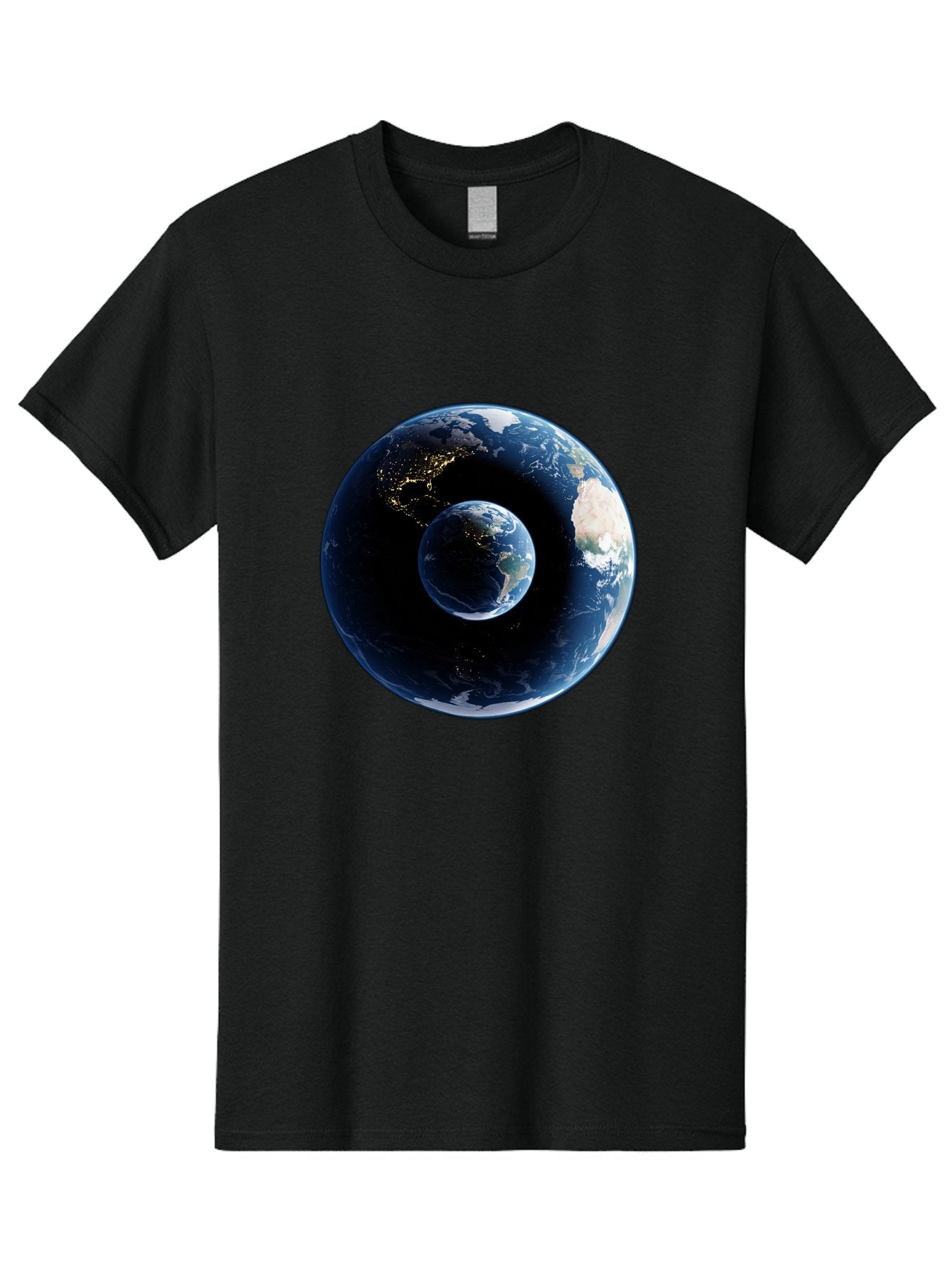 Earth-1 Men'S Graphic Tee, 100% Cotton, Comfortable Casual Summer Wear, Machine Washable, Vintage Camera, Old Camera, Antique Camera, Black Camera, Classic Photography, Photography Equipment, Nostalgic Device, Film Camera, Camera Art Bam354 3