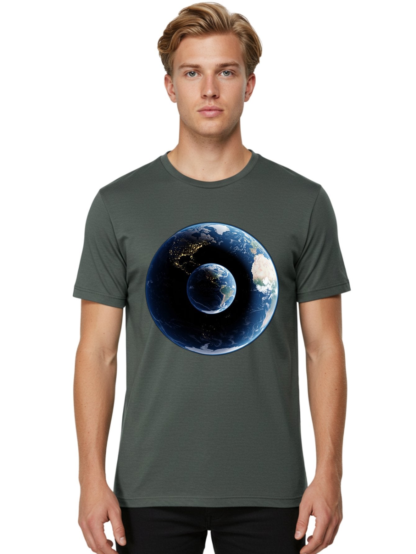 Earth-1 Men'S Graphic Tee, 100% Cotton, Comfortable Casual Summer Wear, Machine Washable, Vintage Camera, Old Camera, Antique Camera, Black Camera, Classic Photography, Photography Equipment, Nostalgic Device, Film Camera, Camera Art Bam354 17