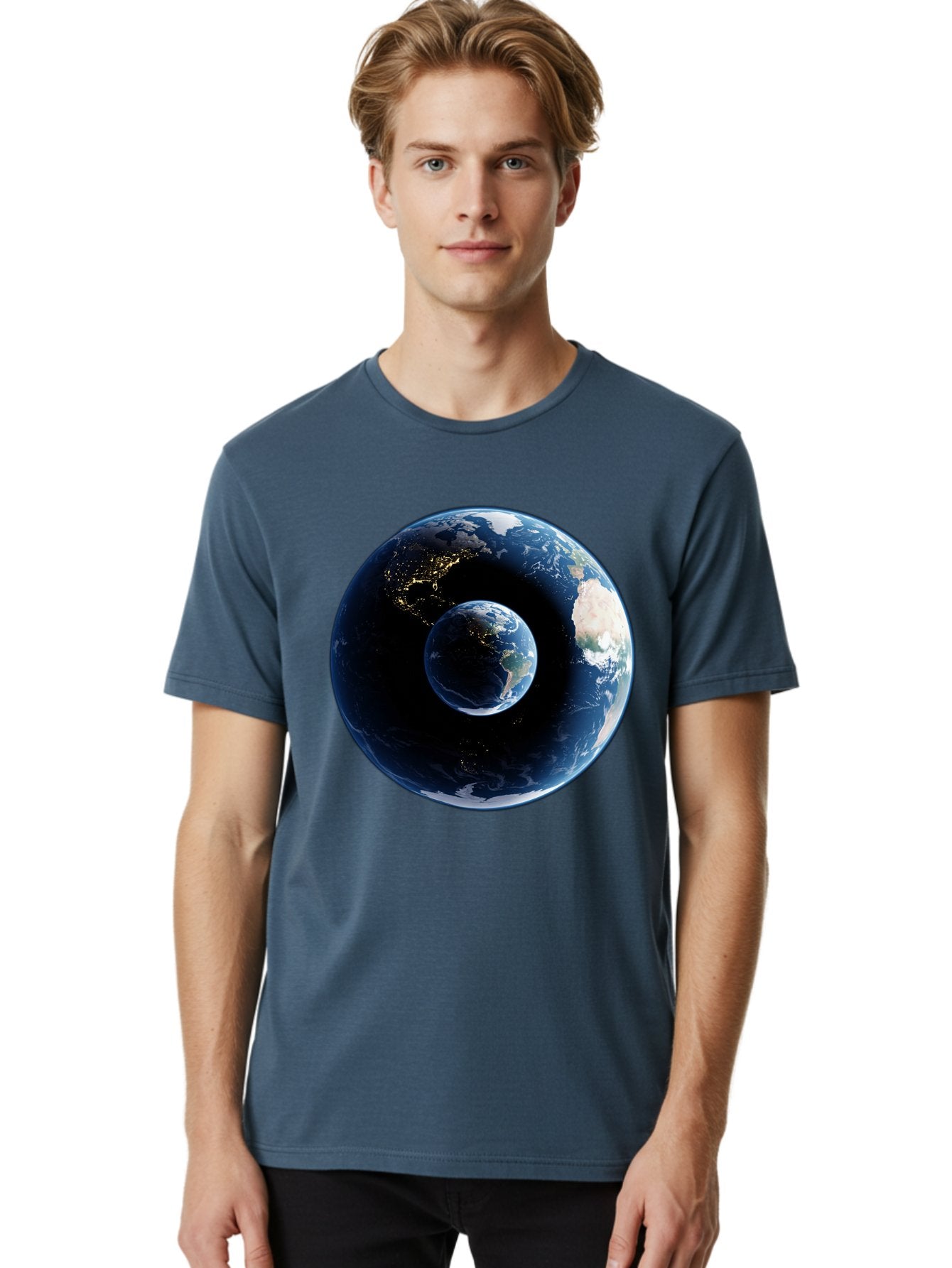 Earth-1 Men'S Graphic Tee, 100% Cotton, Comfortable Casual Summer Wear, Machine Washable, Vintage Camera, Old Camera, Antique Camera, Black Camera, Classic Photography, Photography Equipment, Nostalgic Device, Film Camera, Camera Art Bam354 30