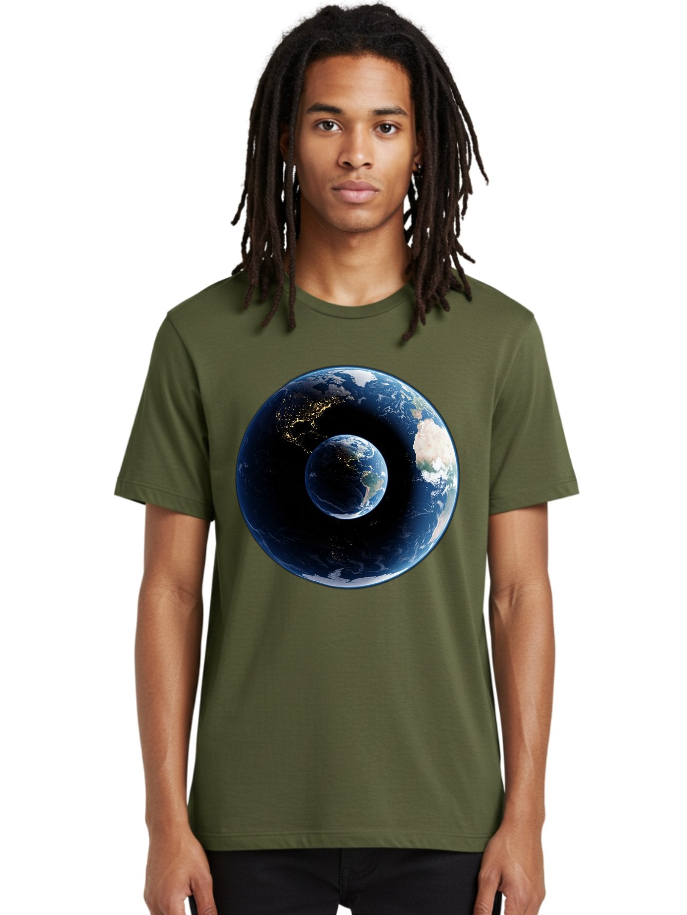 Earth-1 Men'S Graphic Tee, 100% Cotton, Comfortable Casual Summer Wear, Machine Washable, Vintage Camera, Old Camera, Antique Camera, Black Camera, Classic Photography, Photography Equipment, Nostalgic Device, Film Camera, Camera Art Bam354 21