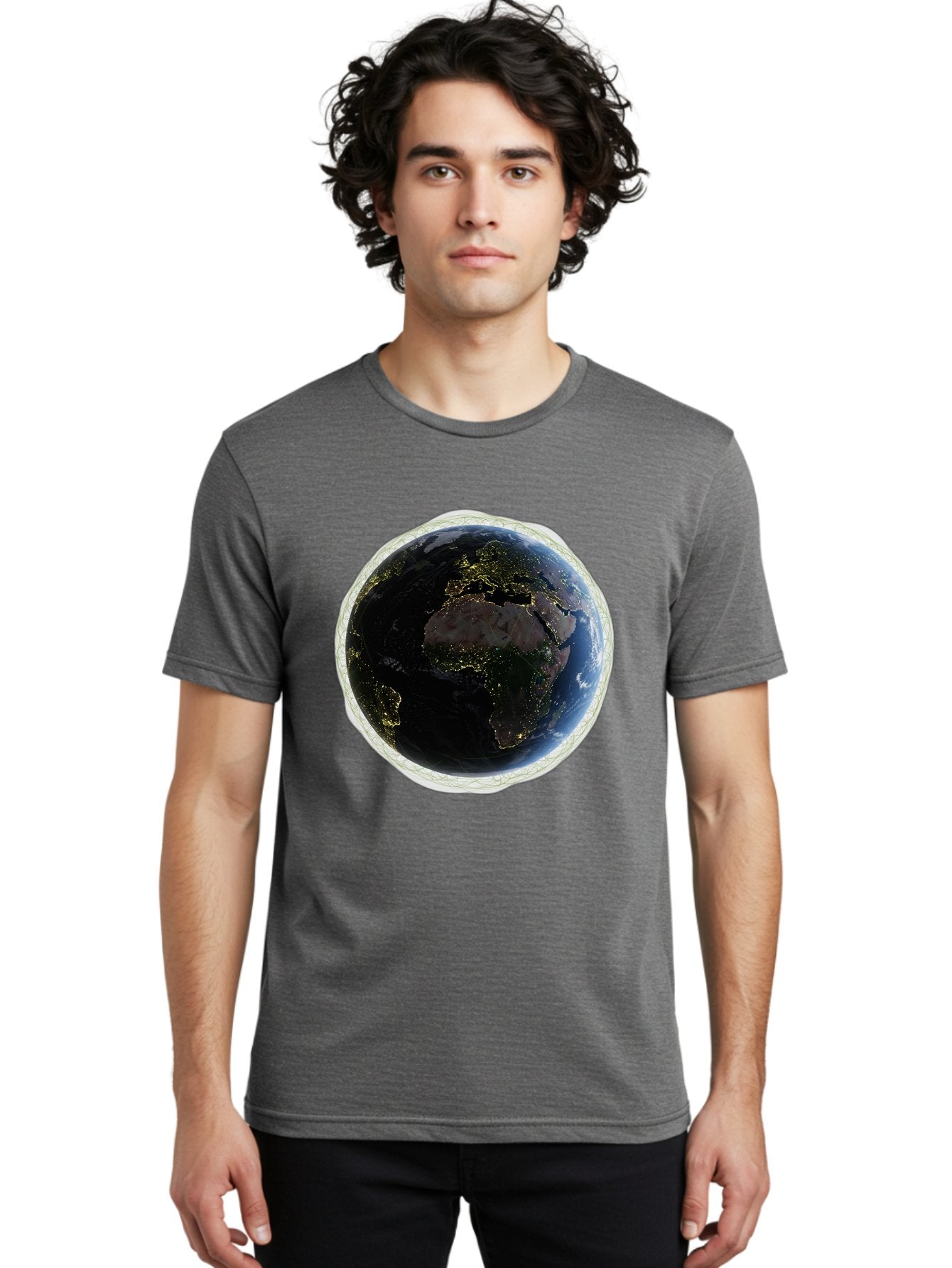 Earth-At-Night Men'S Graphic Tee, 100% Cotton, Comfortable Casual Summer Wear, Machine Washable, Vintage Camera, Old Camera, Antique Camera, Black Camera, Classic Photography, Photography Equipment, Nostalgic Device, Film Camera, Camera Art Bam355 20