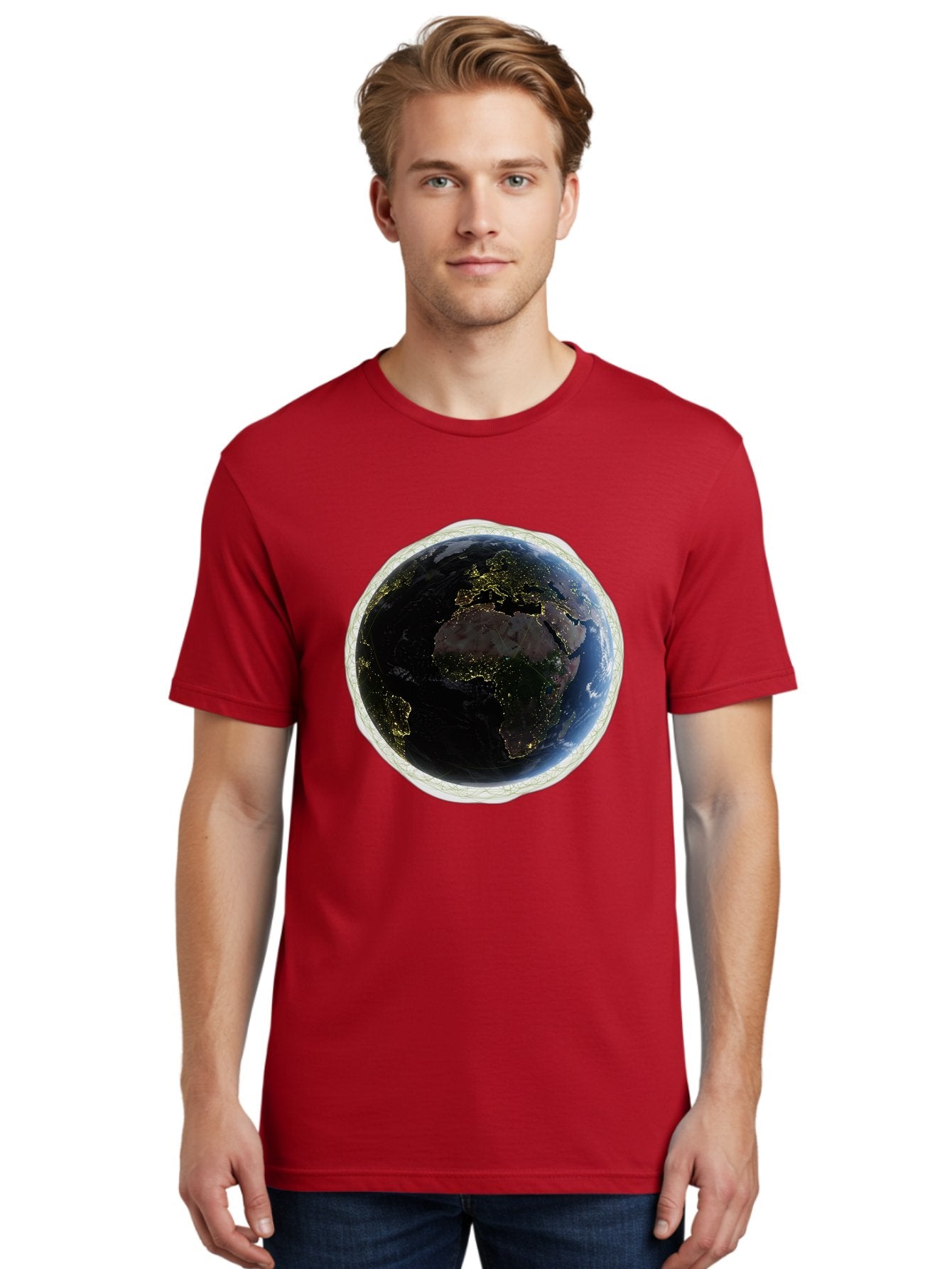 Earth-At-Night Men'S Graphic Tee, 100% Cotton, Comfortable Casual Summer Wear, Machine Washable, Vintage Camera, Old Camera, Antique Camera, Black Camera, Classic Photography, Photography Equipment, Nostalgic Device, Film Camera, Camera Art Bam355 22