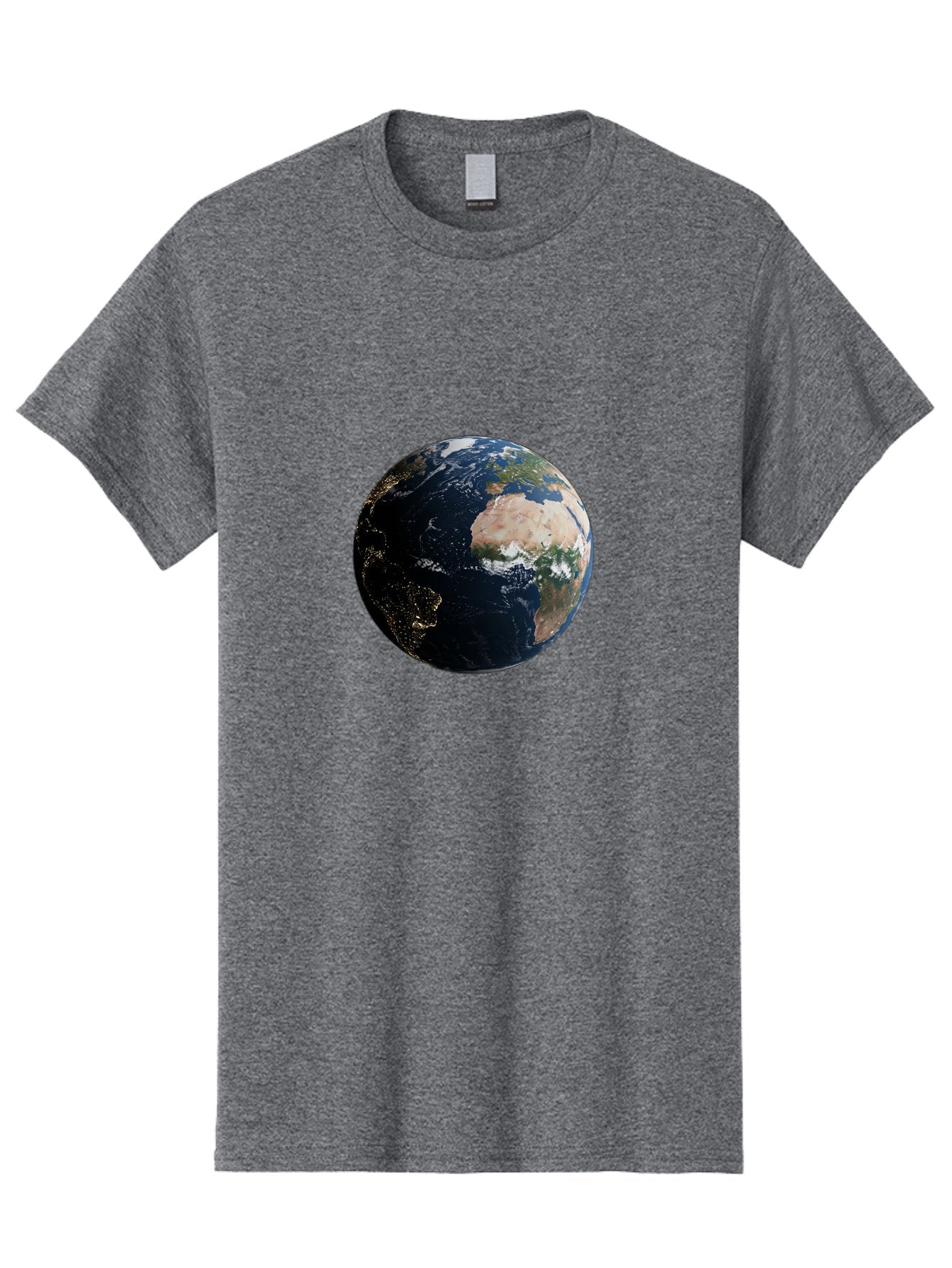 Earth-From-Space-1 Men'S Graphic Tee, 100% Cotton, Comfortable Casual Summer Wear, Machine Washable, Vintage Camera, Old Camera, Antique Camera, Black Camera, Classic Photography, Photography Equipment, Nostalgic Device, Film Camera, Bam356 9