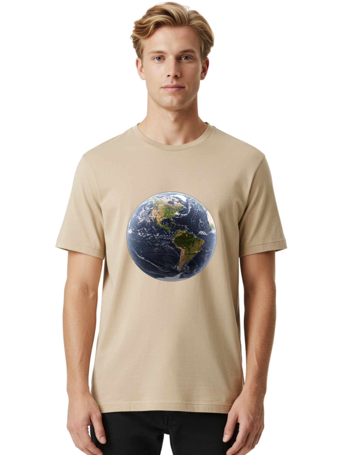 Earth-From-Space Men'S Graphic Tee, 100% Cotton, Comfortable Casual Summer Wear, Machine Washable, Vintage Camera, Old Camera, Antique Camera, Black Camera, Classic Photography, Photography Equipment, Nostalgic Device, Film Camera, Camera Art Bam357 30