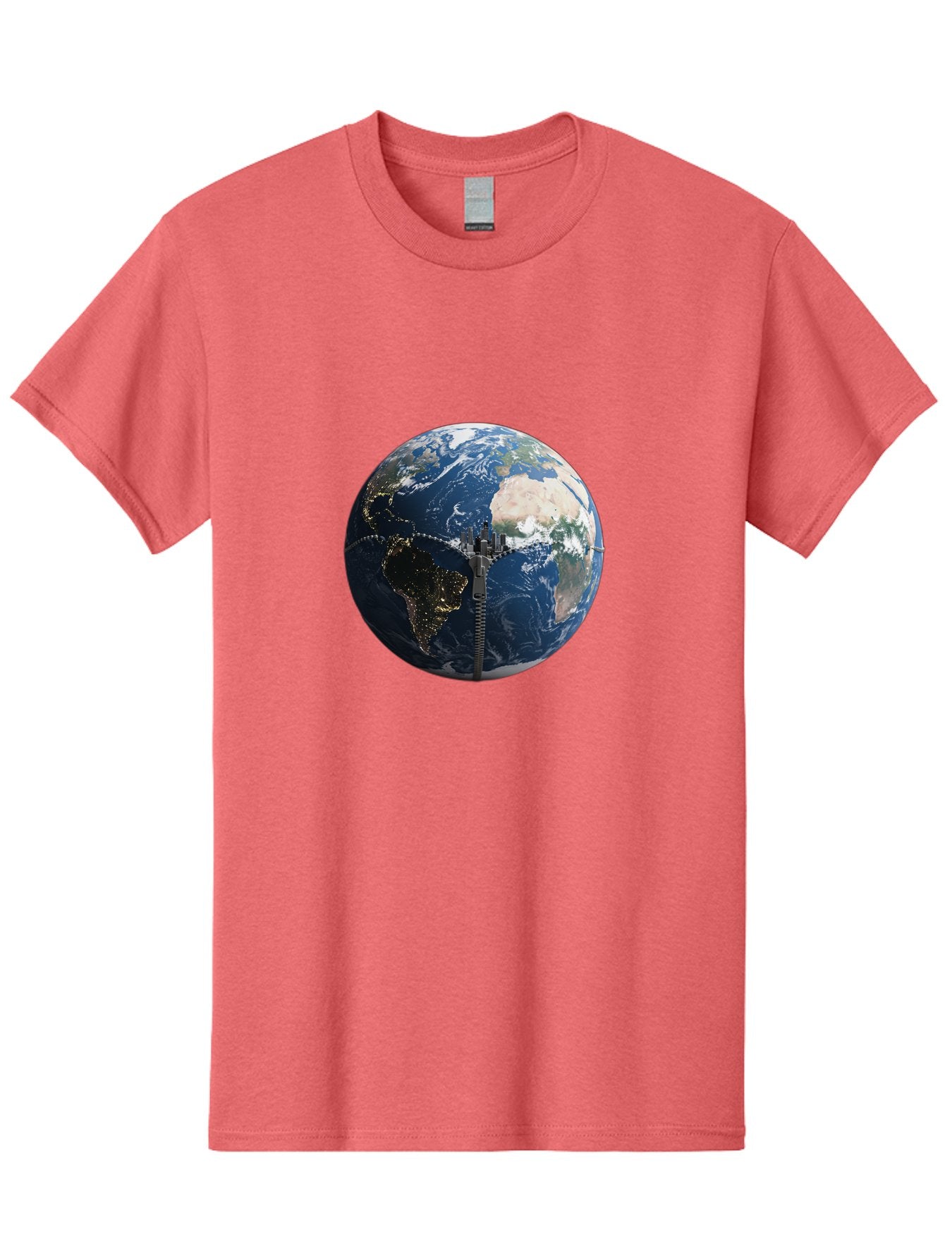 Earth-With-Zip Men'S Graphic Tee, 100% Cotton, Comfortable Casual Summer Wear, Machine Washable, Vintage Camera, Old Camera, Antique Camera, Black Camera, Classic Photography, Photography Equipment, Nostalgic Device, Film Camera, Camera Art Bam360 7