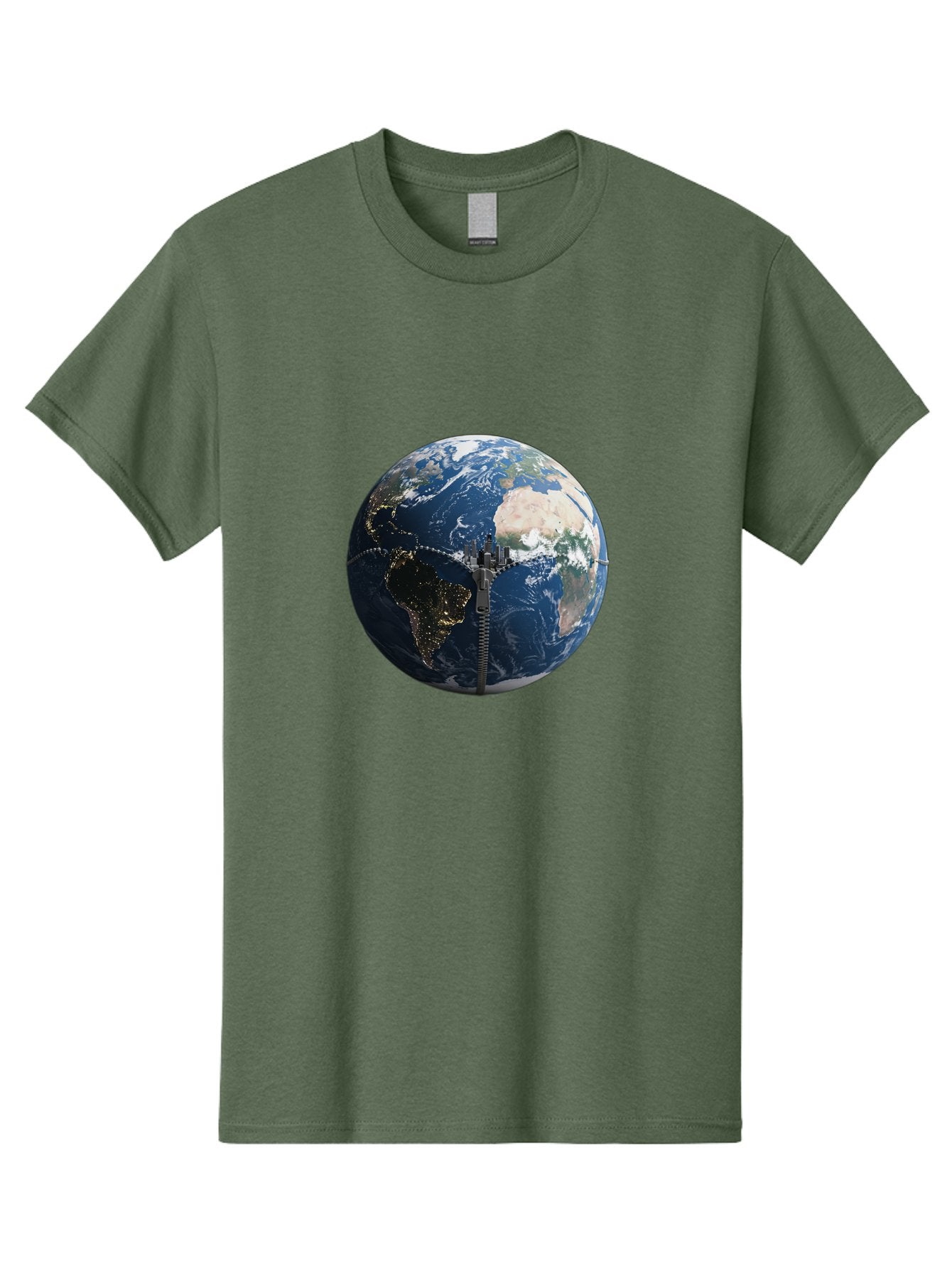 Earth-With-Zip Men'S Graphic Tee, 100% Cotton, Comfortable Casual Summer Wear, Machine Washable, Vintage Camera, Old Camera, Antique Camera, Black Camera, Classic Photography, Photography Equipment, Nostalgic Device, Film Camera, Camera Art Bam360 3