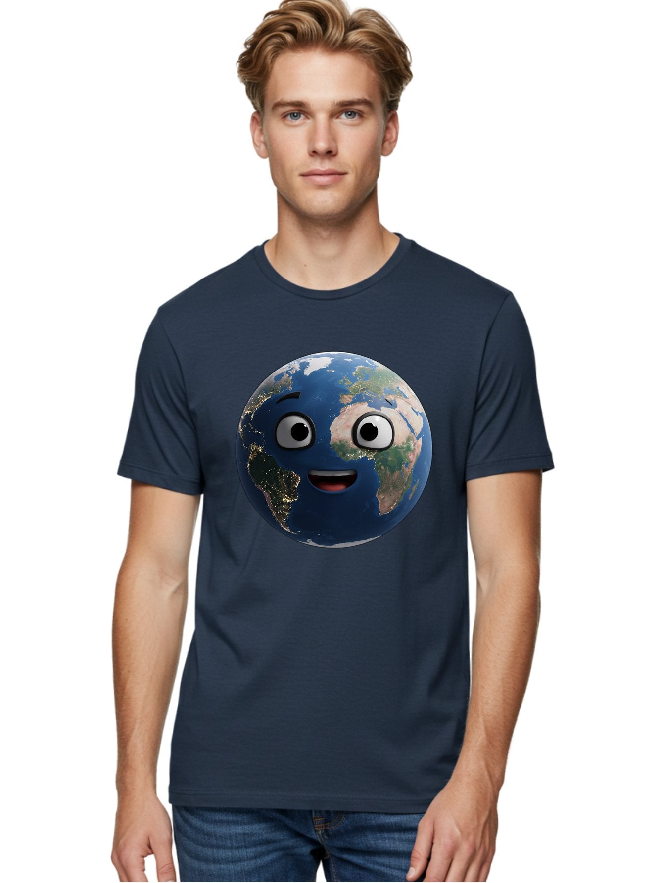 Earth Men'S Graphic Tee, 100% Cotton, Comfortable Casual Summer Wear, Machine Washable, Vintage Camera, Old Camera, Antique Camera, Black Camera, Classic Photography, Photography Equipment, Nostalgic Device, Film Camera, Camera Art Bam361 24