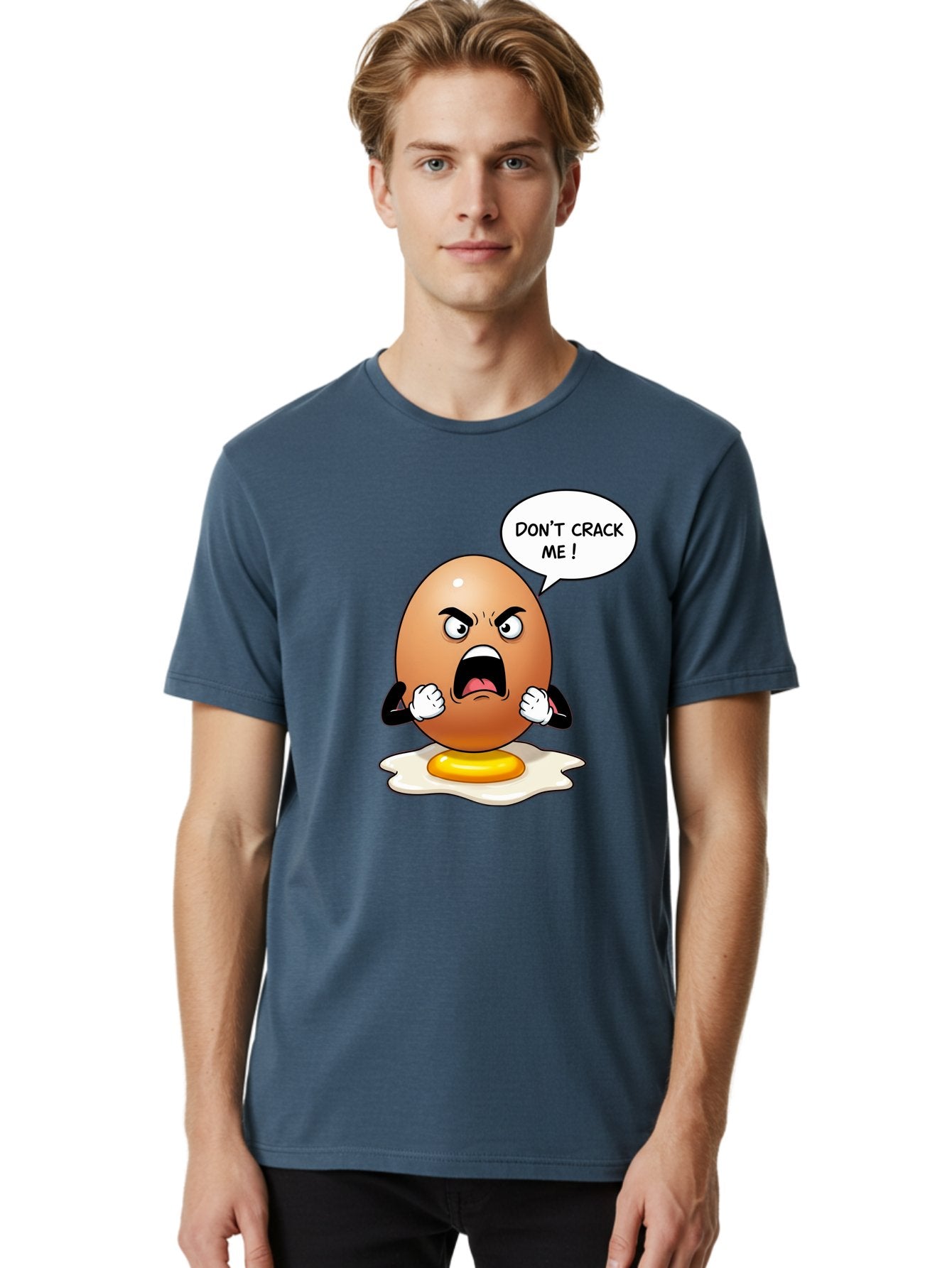 Egg-Don-T-Crack-Me Men'S Graphic Tee, 100% Cotton, Comfortable Casual Summer Wear, Machine Washable, Vintage Camera, Old Camera, Antique Camera, Black Camera, Classic Photography, Photography Equipment, Nostalgic Device, Film Camera, Bam368 22