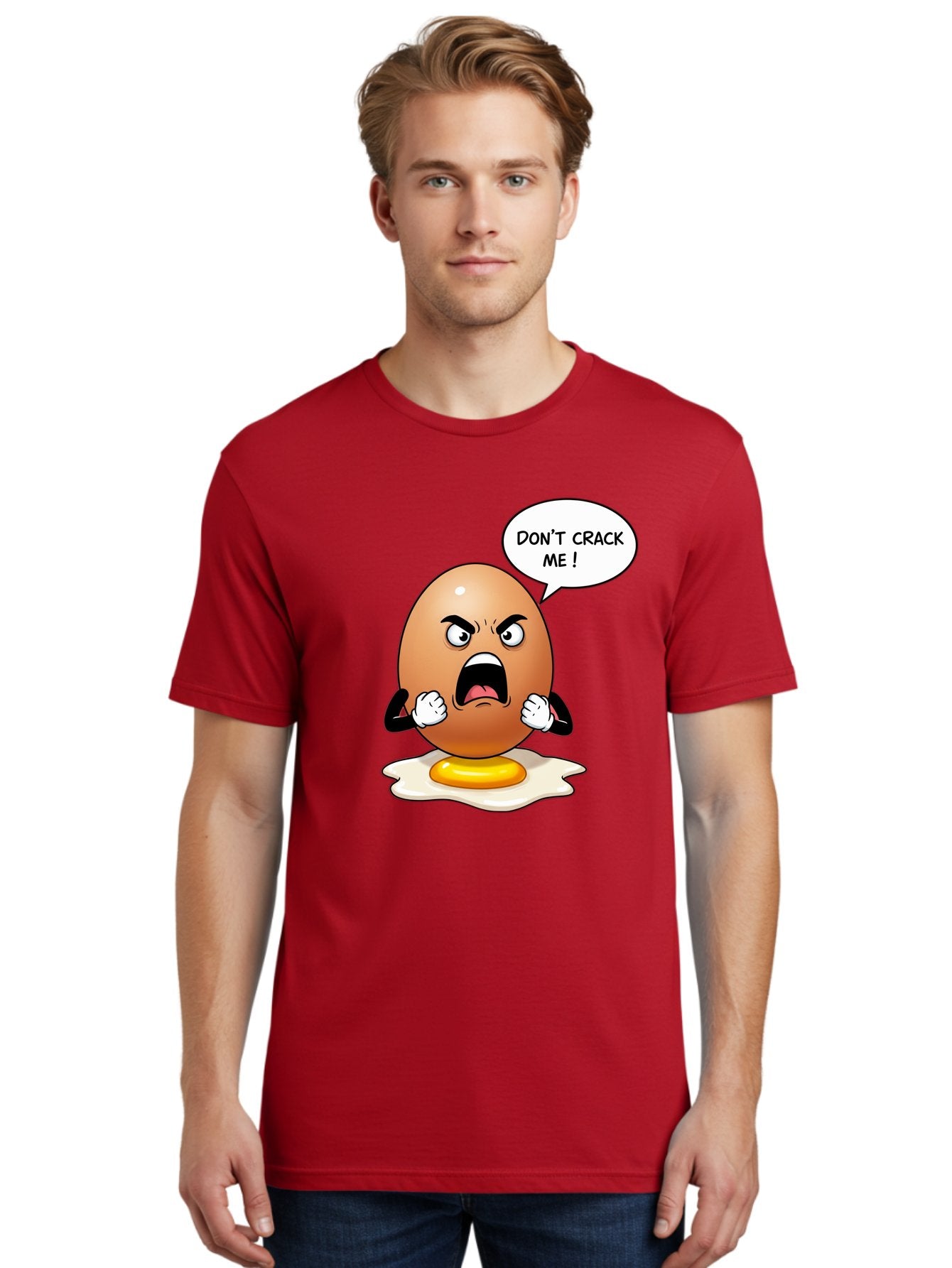 Egg-Don-T-Crack-Me Men'S Graphic Tee, 100% Cotton, Comfortable Casual Summer Wear, Machine Washable, Vintage Camera, Old Camera, Antique Camera, Black Camera, Classic Photography, Photography Equipment, Nostalgic Device, Film Camera, Bam368 23