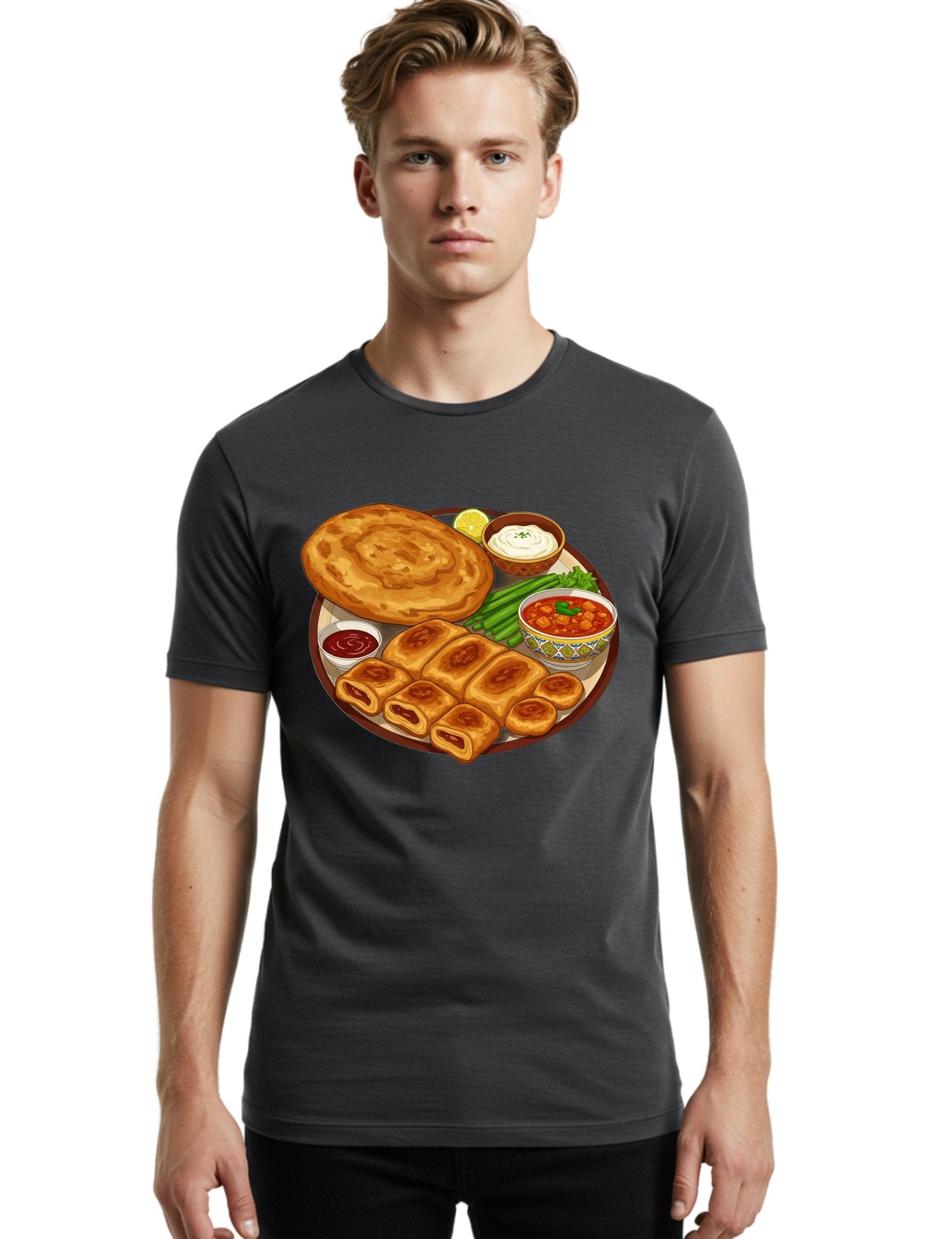 Egg-Rolls-And-Sauce Men'S Graphic Tee, 100% Cotton, Comfortable Casual Summer Wear, Machine Washable, Vintage Camera, Old Camera, Antique Camera, Black Camera, Classic Photography, Photography Equipment, Nostalgic Device, Film Camera, Bam370 25